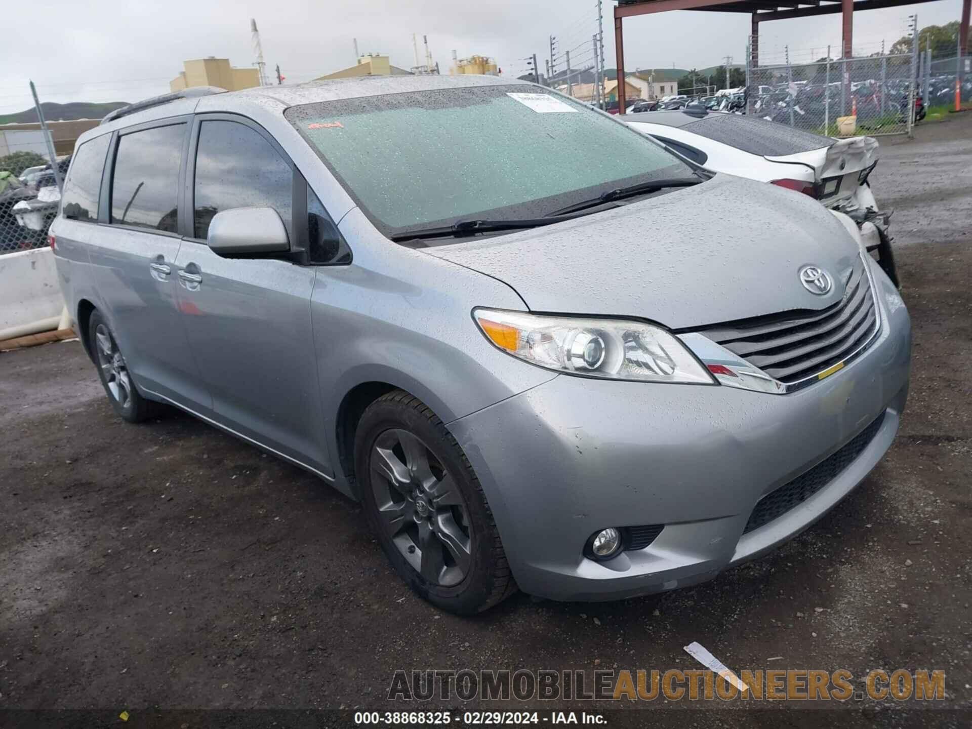 5TDYK3DC3GS750289 TOYOTA SIENNA 2016