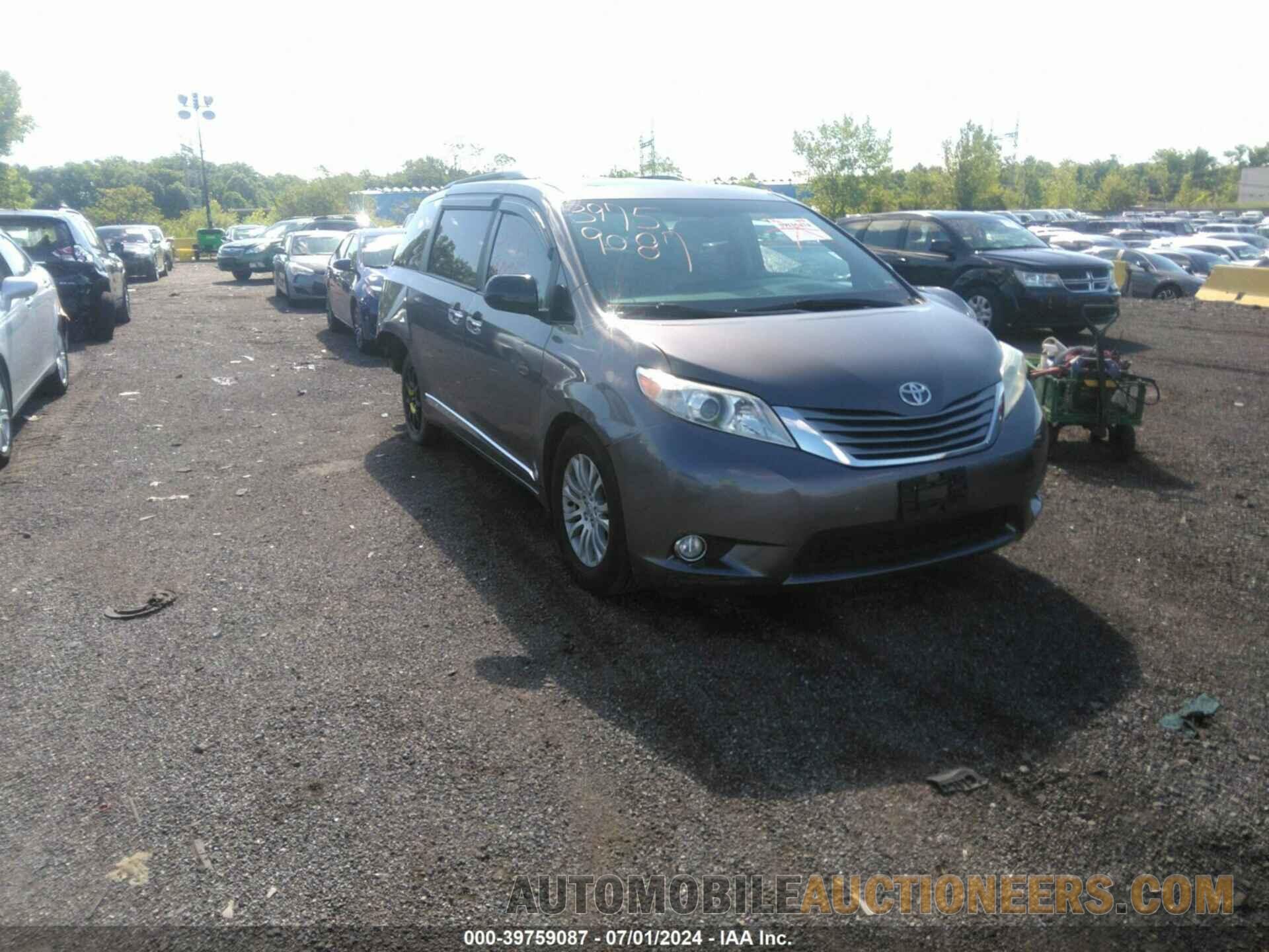 5TDYK3DC3GS755265 TOYOTA SIENNA 2016