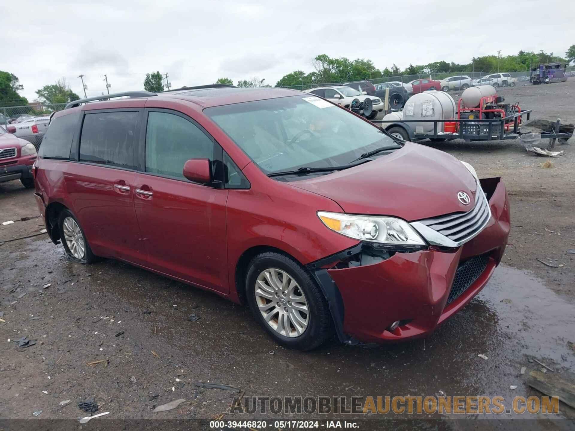 5TDYK3DC3GS763513 TOYOTA SIENNA 2016