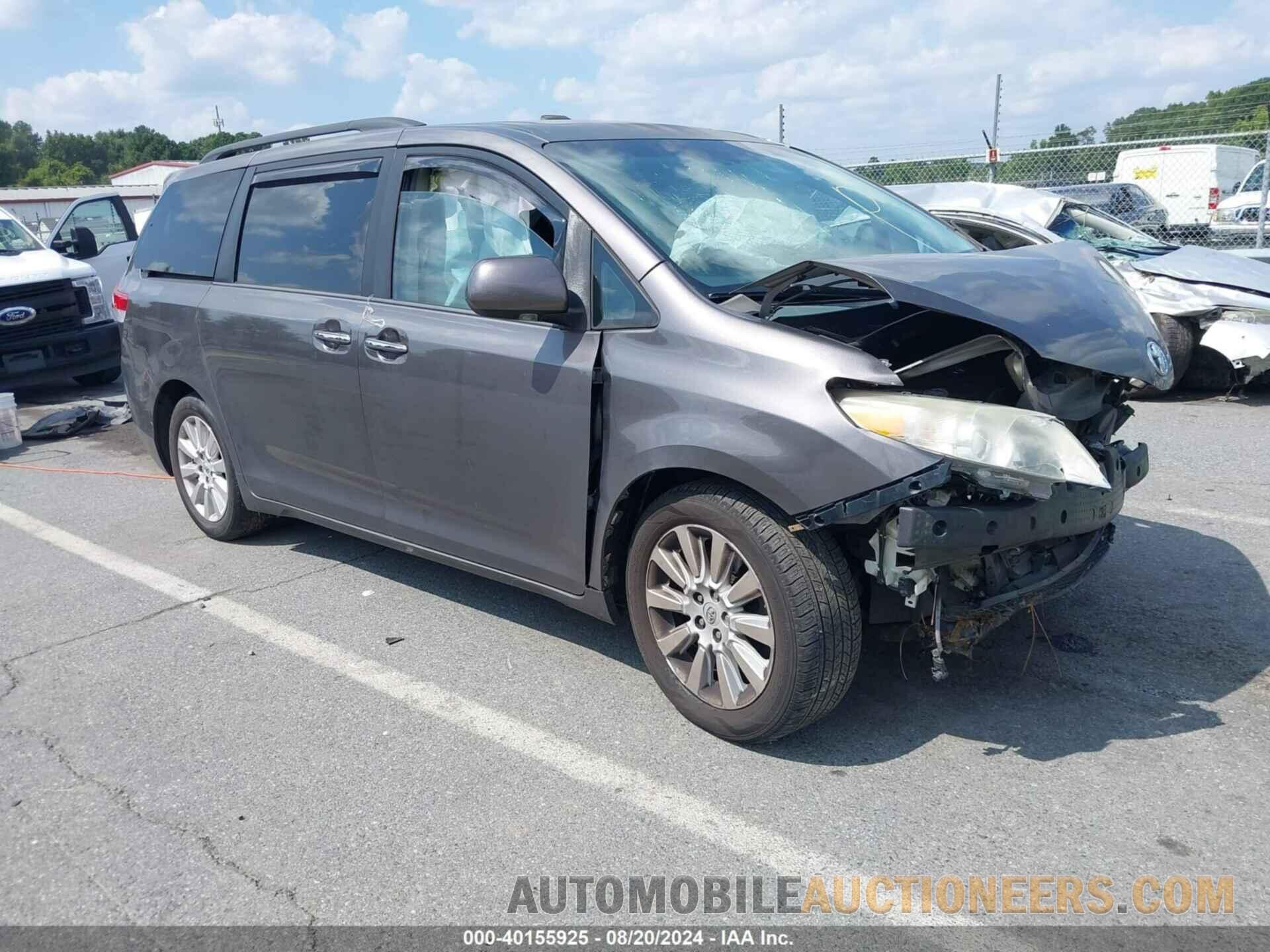 5TDYK3DC4CS233920 TOYOTA SIENNA 2012