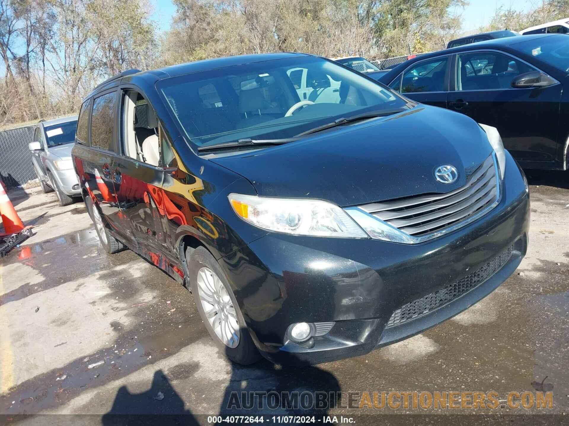 5TDYK3DC4DS327359 TOYOTA SIENNA 2013