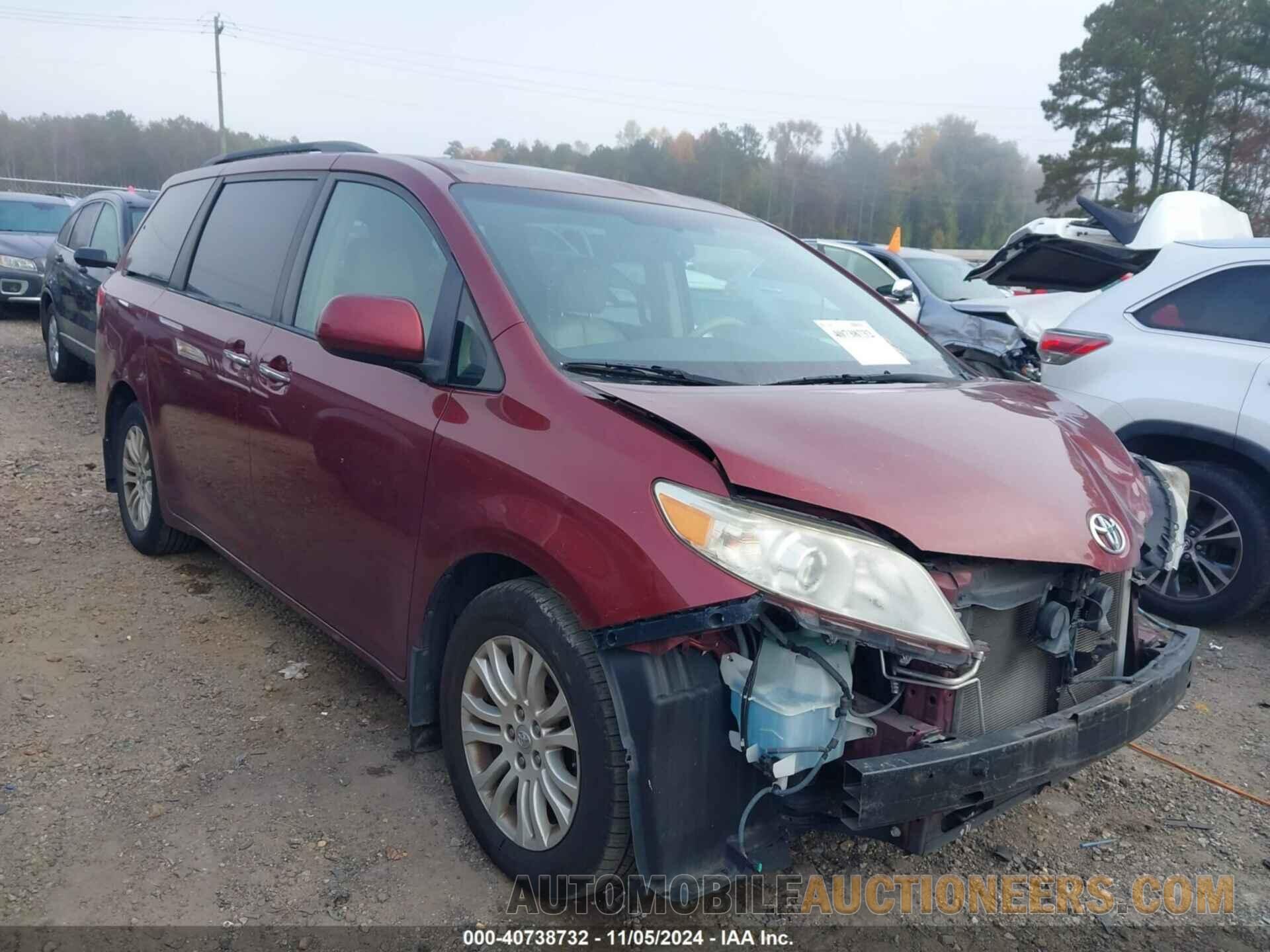 5TDYK3DC4ES500833 TOYOTA SIENNA 2014