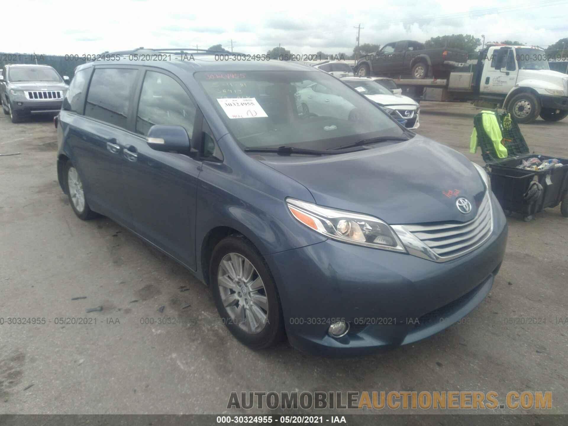 5TDYK3DC4FS531937 TOYOTA SIENNA 2015