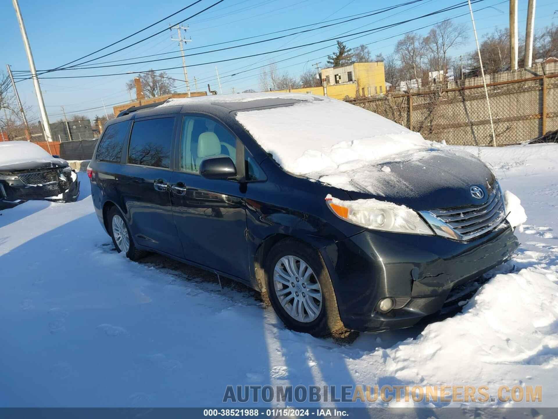 5TDYK3DC4FS546020 TOYOTA SIENNA 2015