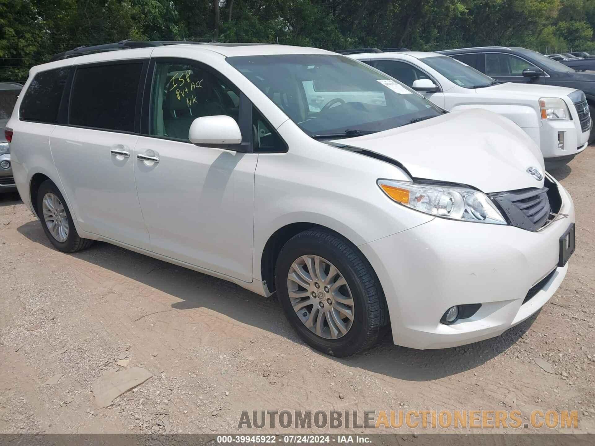 5TDYK3DC4FS564839 TOYOTA SIENNA 2015