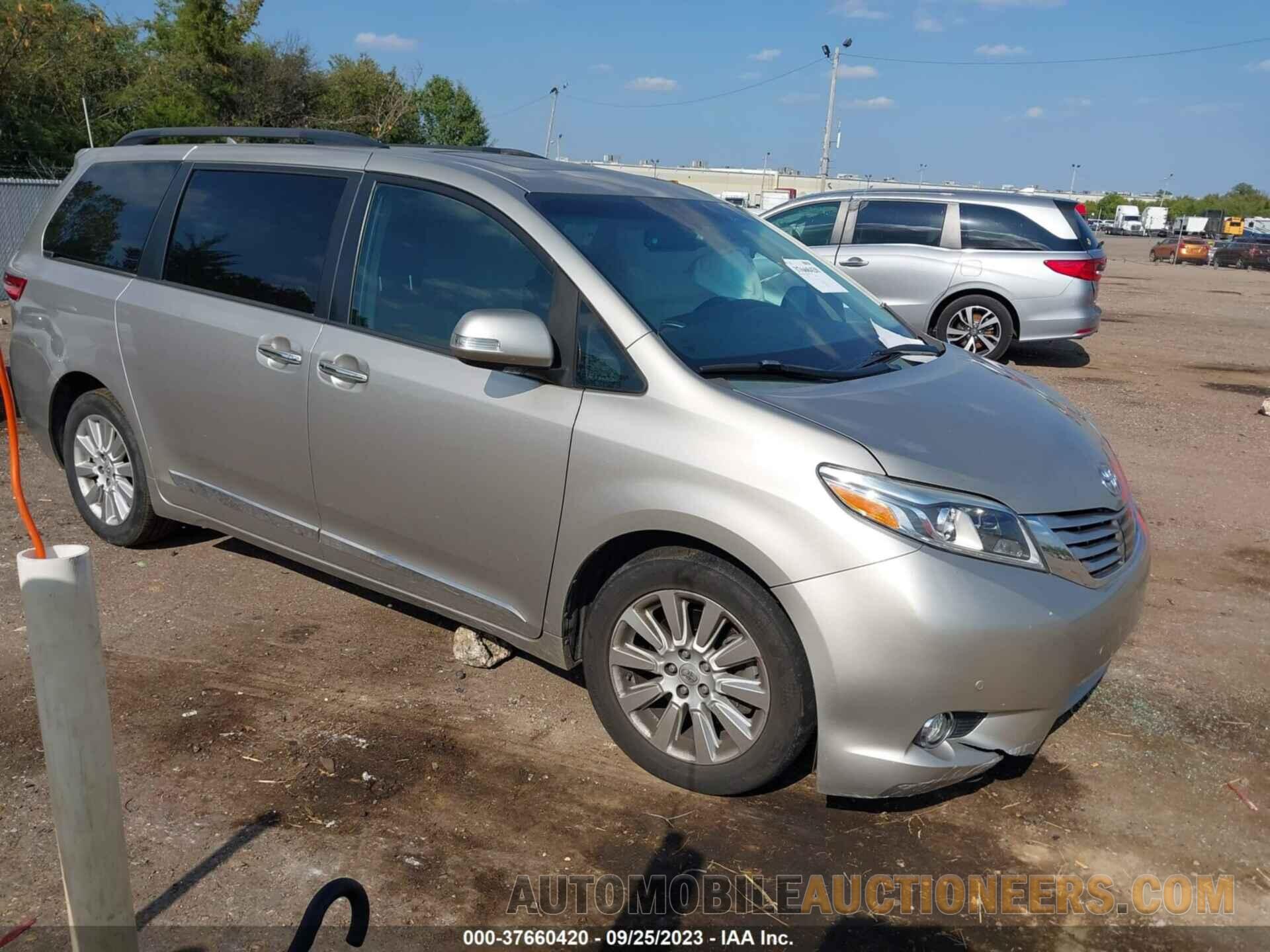 5TDYK3DC4FS576974 TOYOTA SIENNA 2015