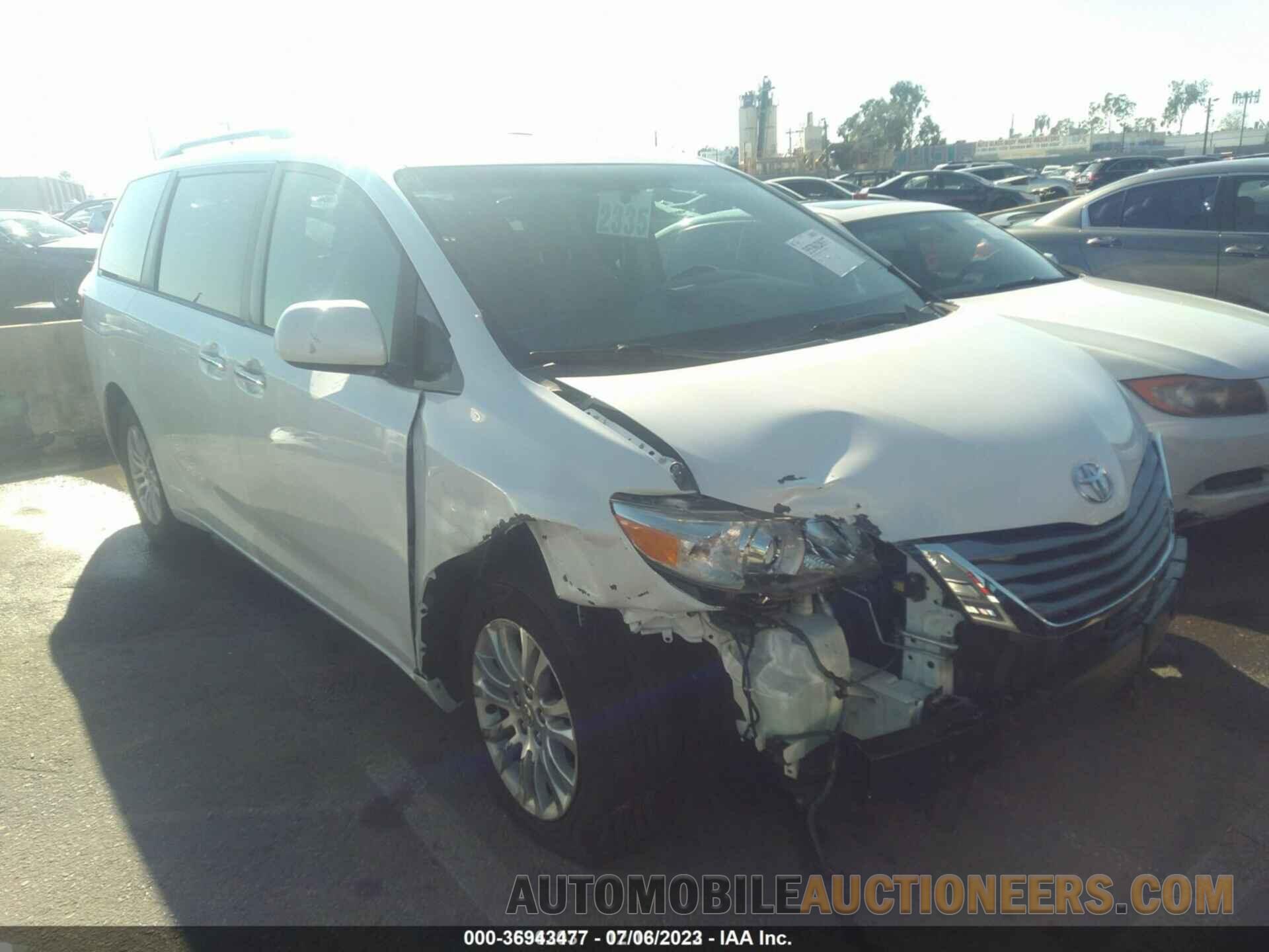 5TDYK3DC4FS581091 TOYOTA SIENNA 2015