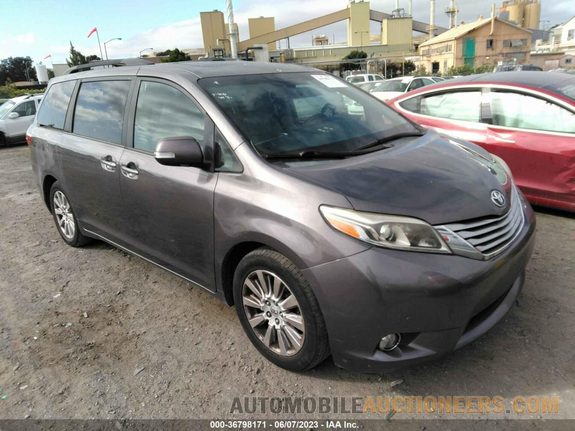 5TDYK3DC4FS597212 TOYOTA SIENNA 2015