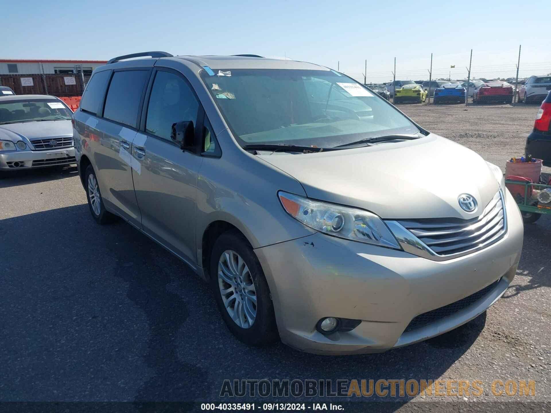 5TDYK3DC4FS598022 TOYOTA SIENNA 2015