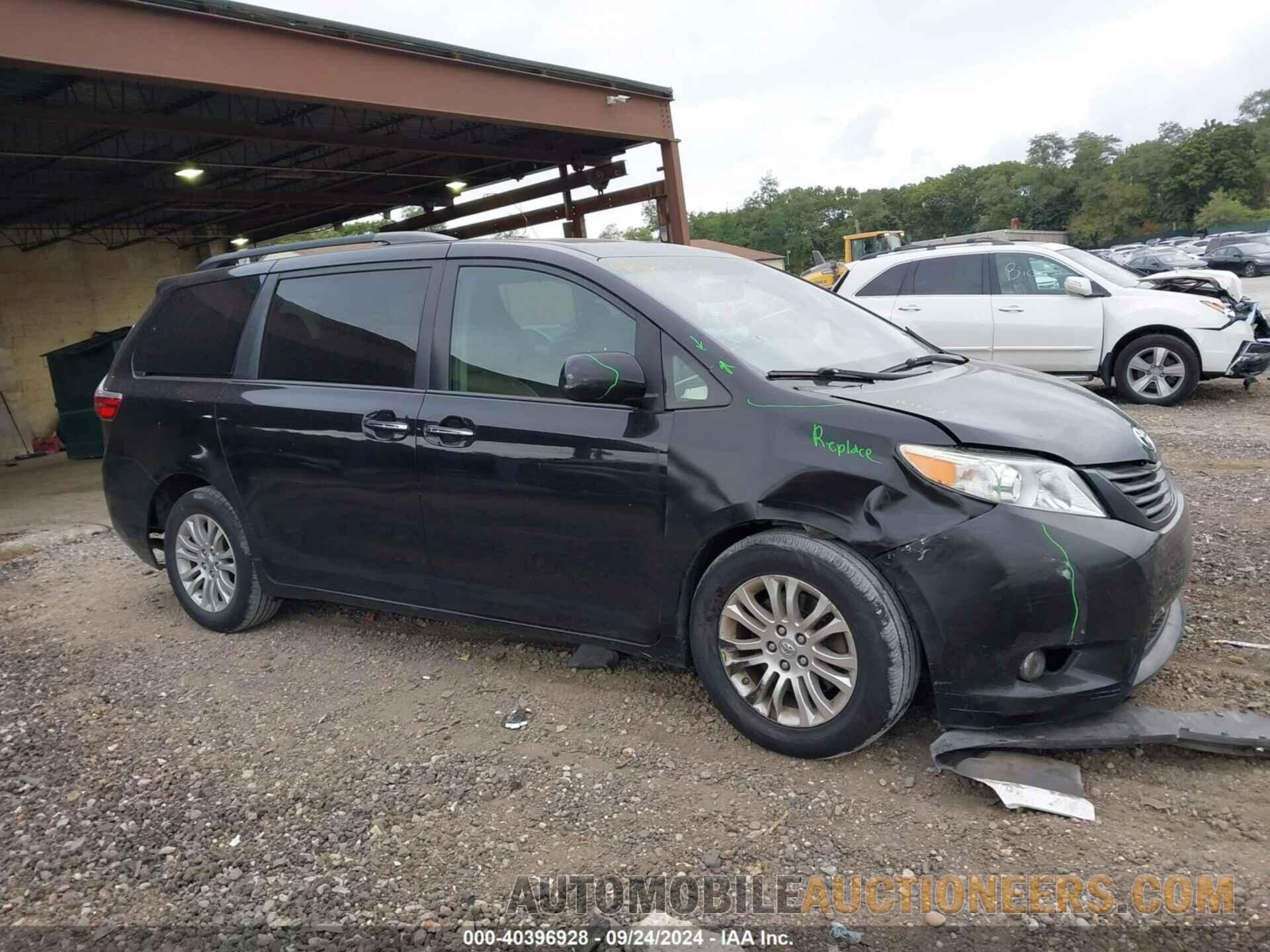 5TDYK3DC4FS614557 TOYOTA SIENNA 2015