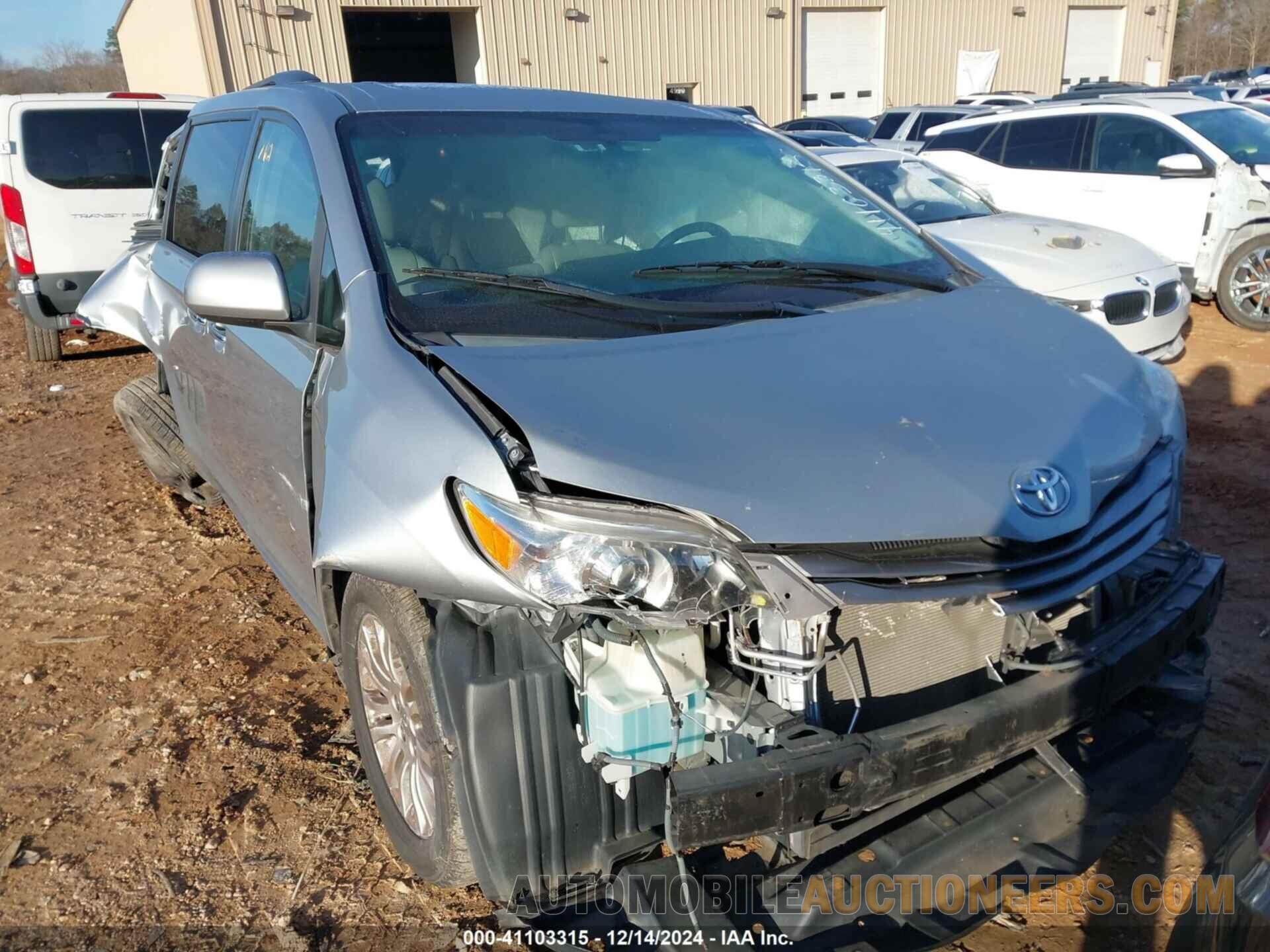 5TDYK3DC4FS628667 TOYOTA SIENNA 2015