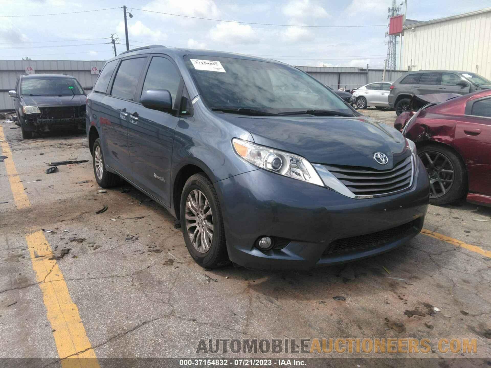 5TDYK3DC4FS642343 TOYOTA SIENNA 2015