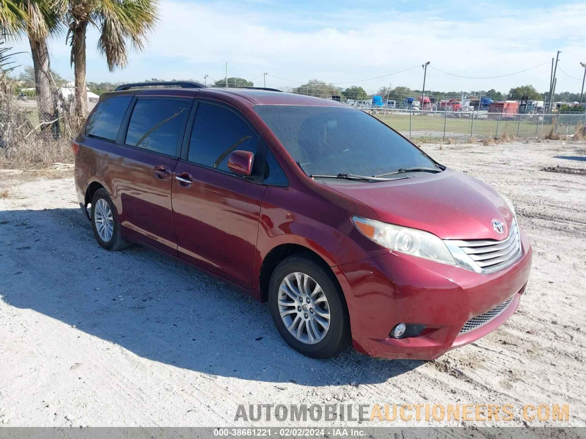 5TDYK3DC4FS643881 TOYOTA SIENNA 2015