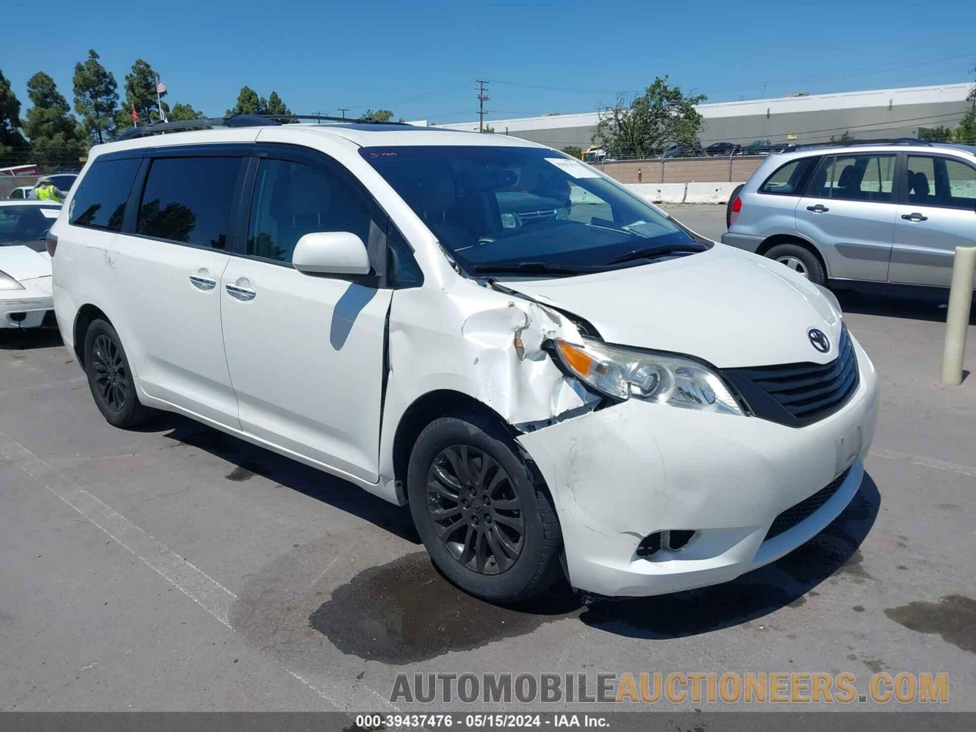 5TDYK3DC4FS655612 TOYOTA SIENNA 2015