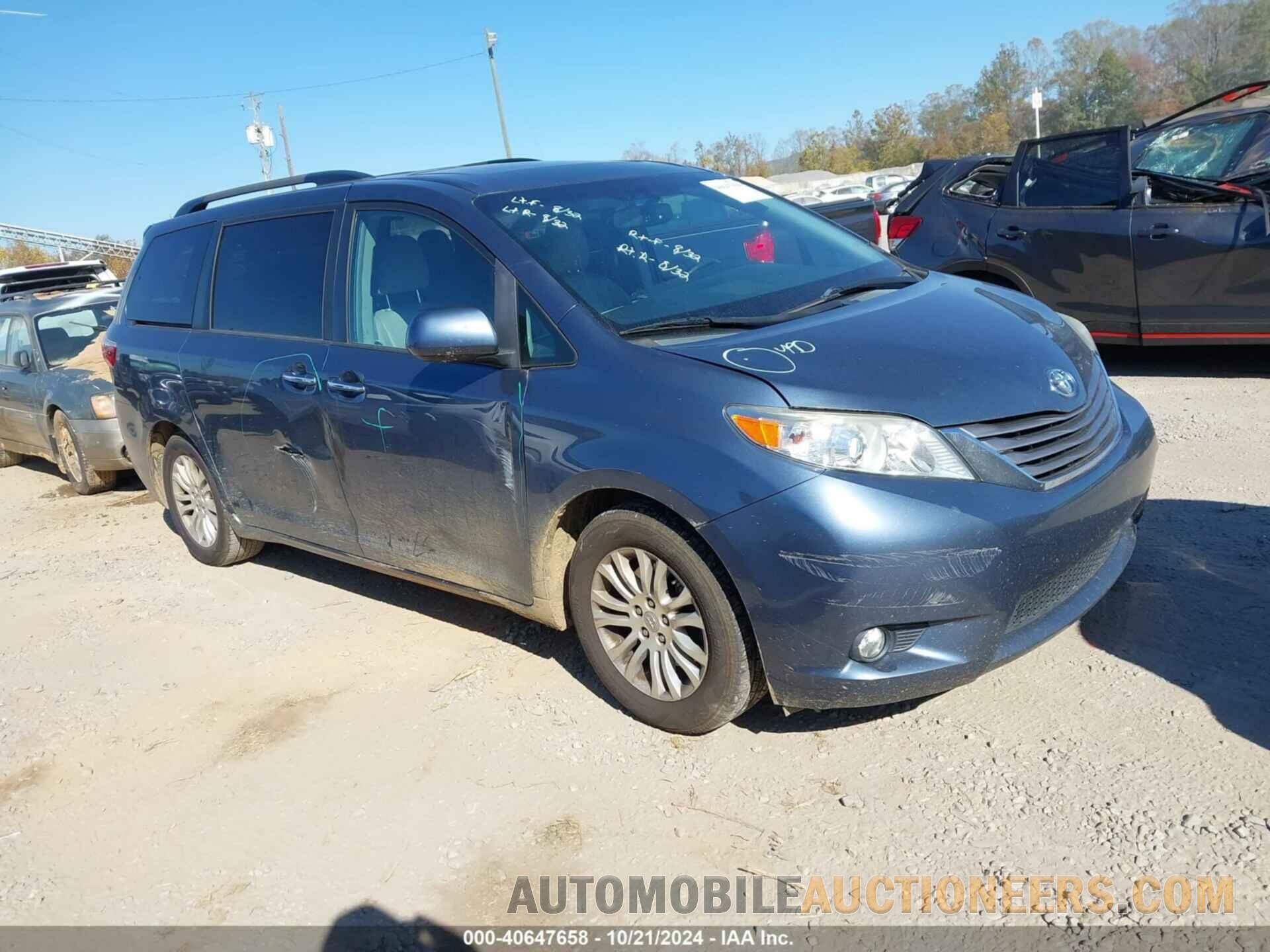 5TDYK3DC4FS668019 TOYOTA SIENNA 2015