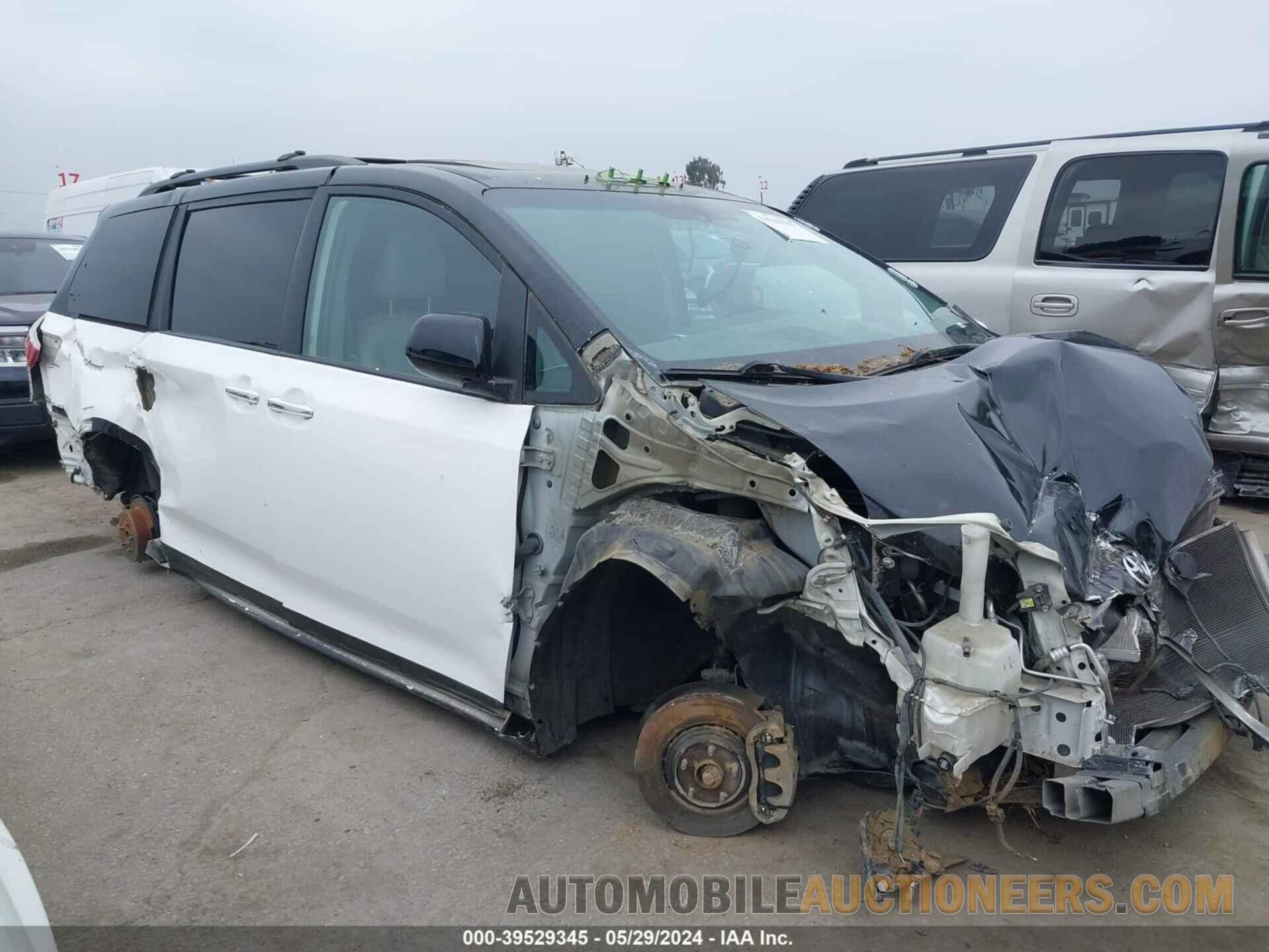 5TDYK3DC4FS683944 TOYOTA SIENNA 2015