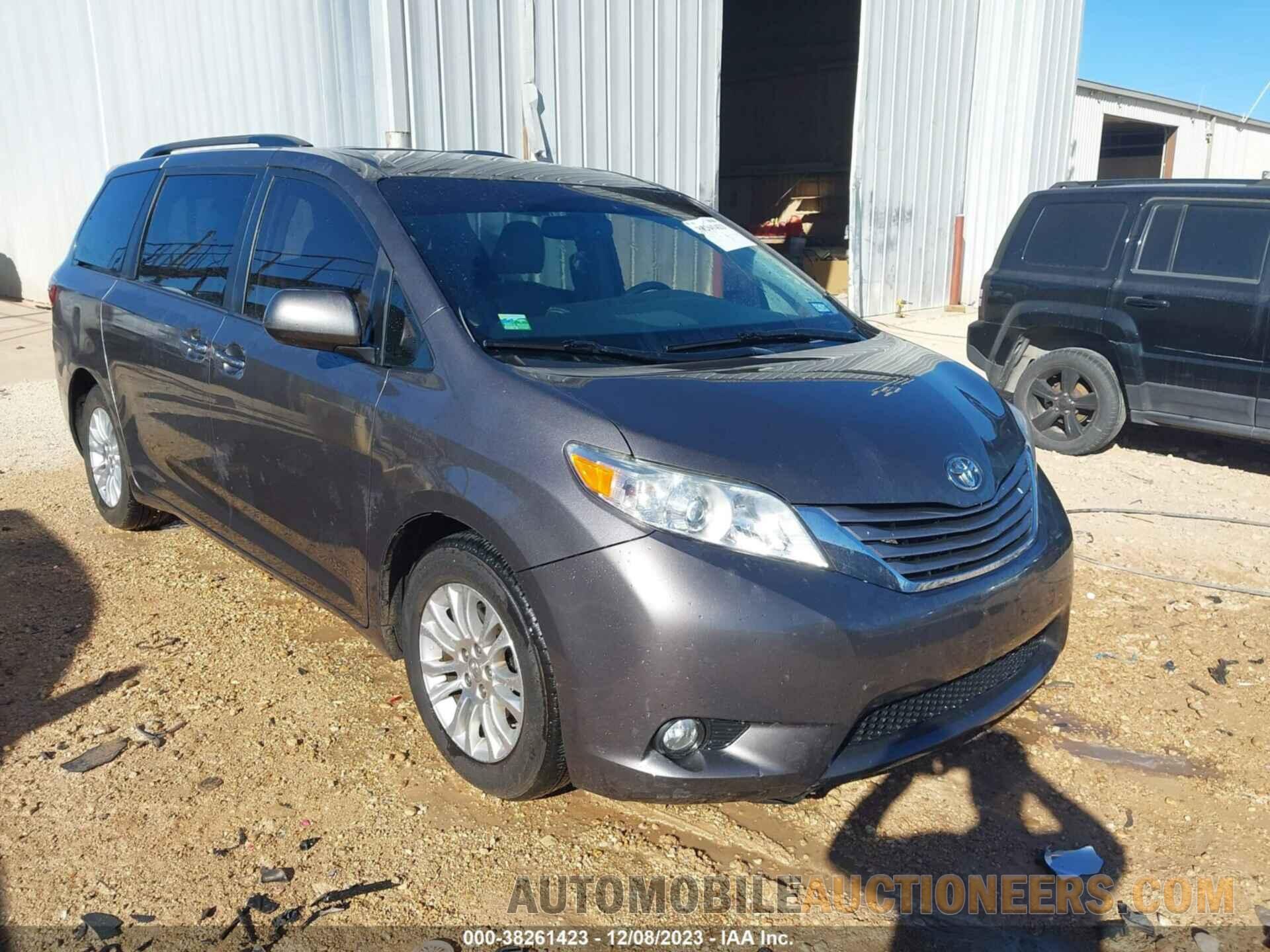 5TDYK3DC4GS707659 TOYOTA SIENNA 2016