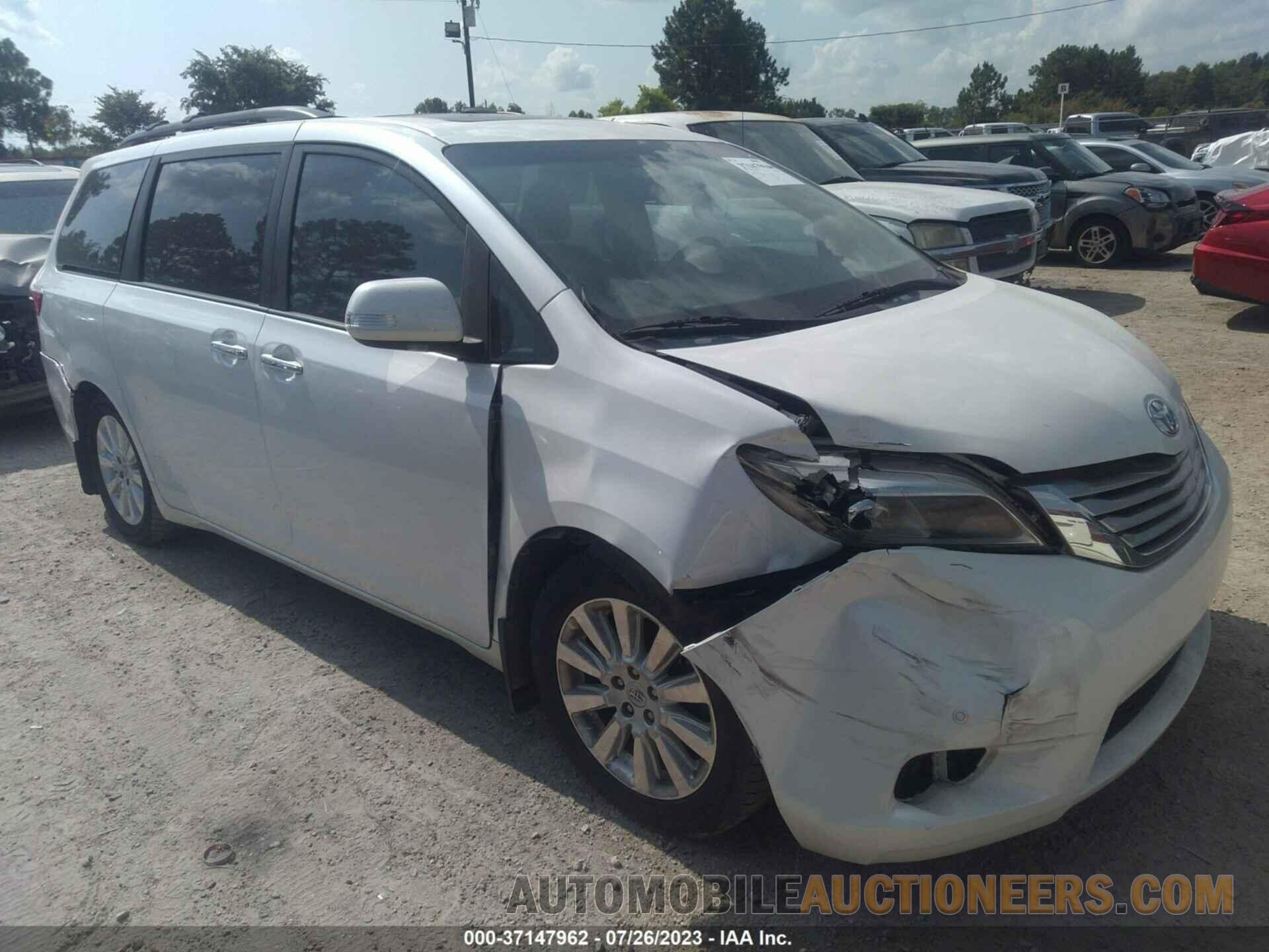 5TDYK3DC4GS716443 TOYOTA SIENNA 2016