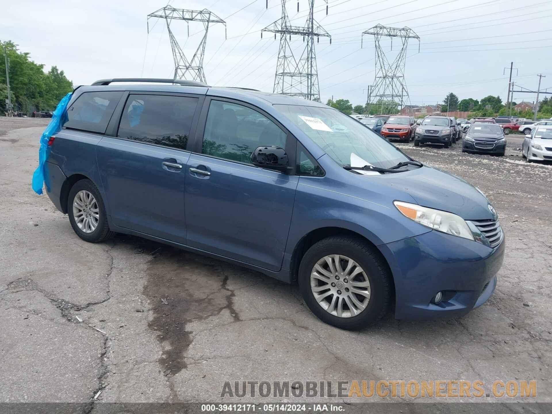 5TDYK3DC4GS717172 TOYOTA SIENNA 2016