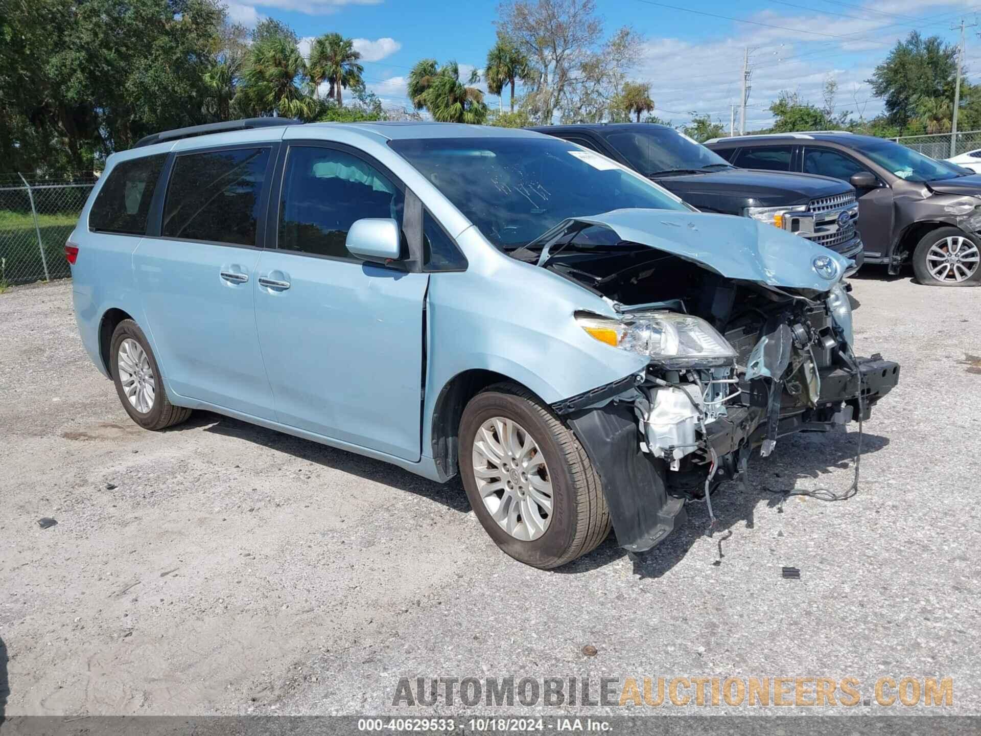 5TDYK3DC4GS719181 TOYOTA SIENNA 2016