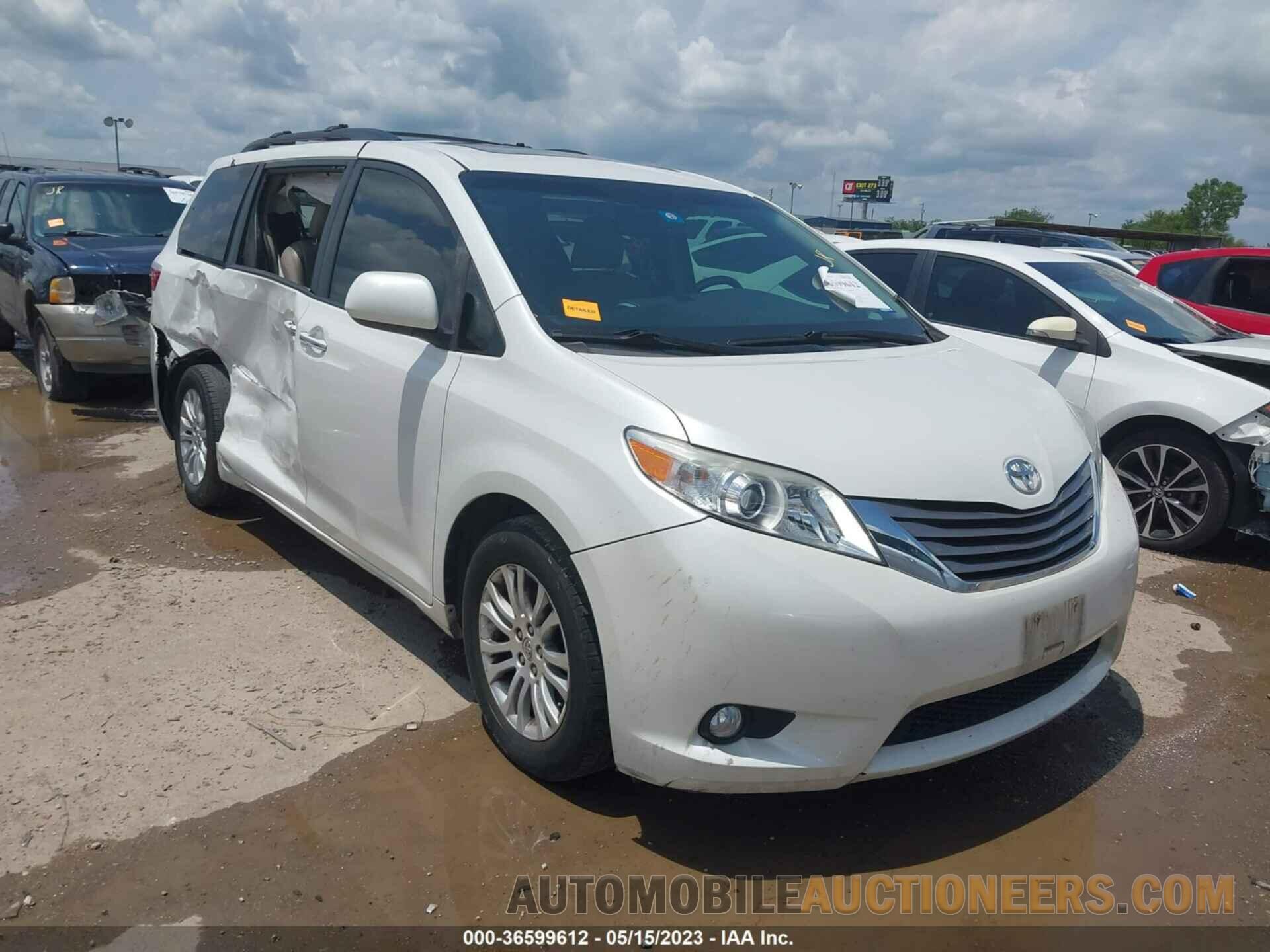 5TDYK3DC4GS742833 TOYOTA SIENNA 2016