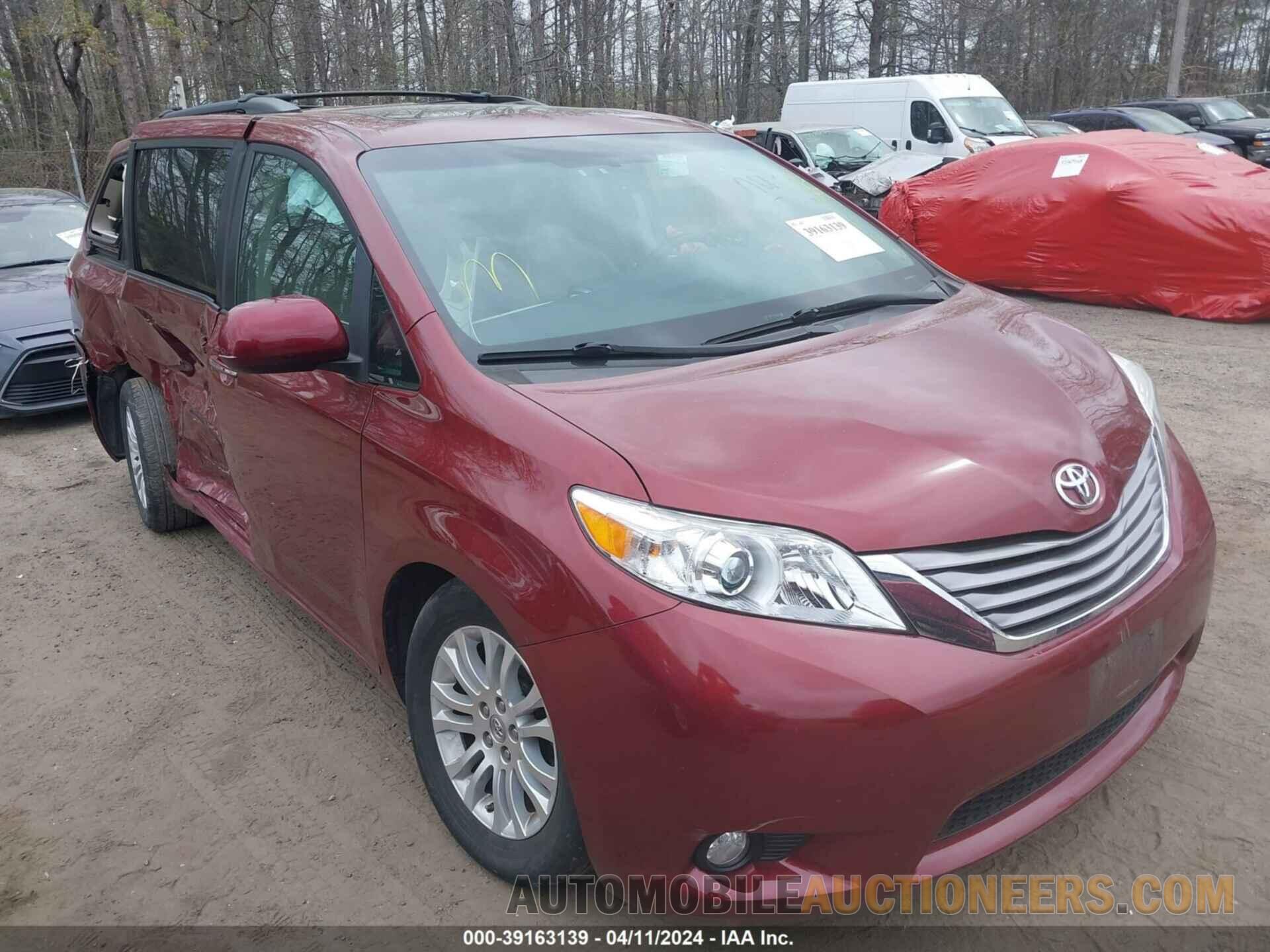 5TDYK3DC4GS745506 TOYOTA SIENNA 2016