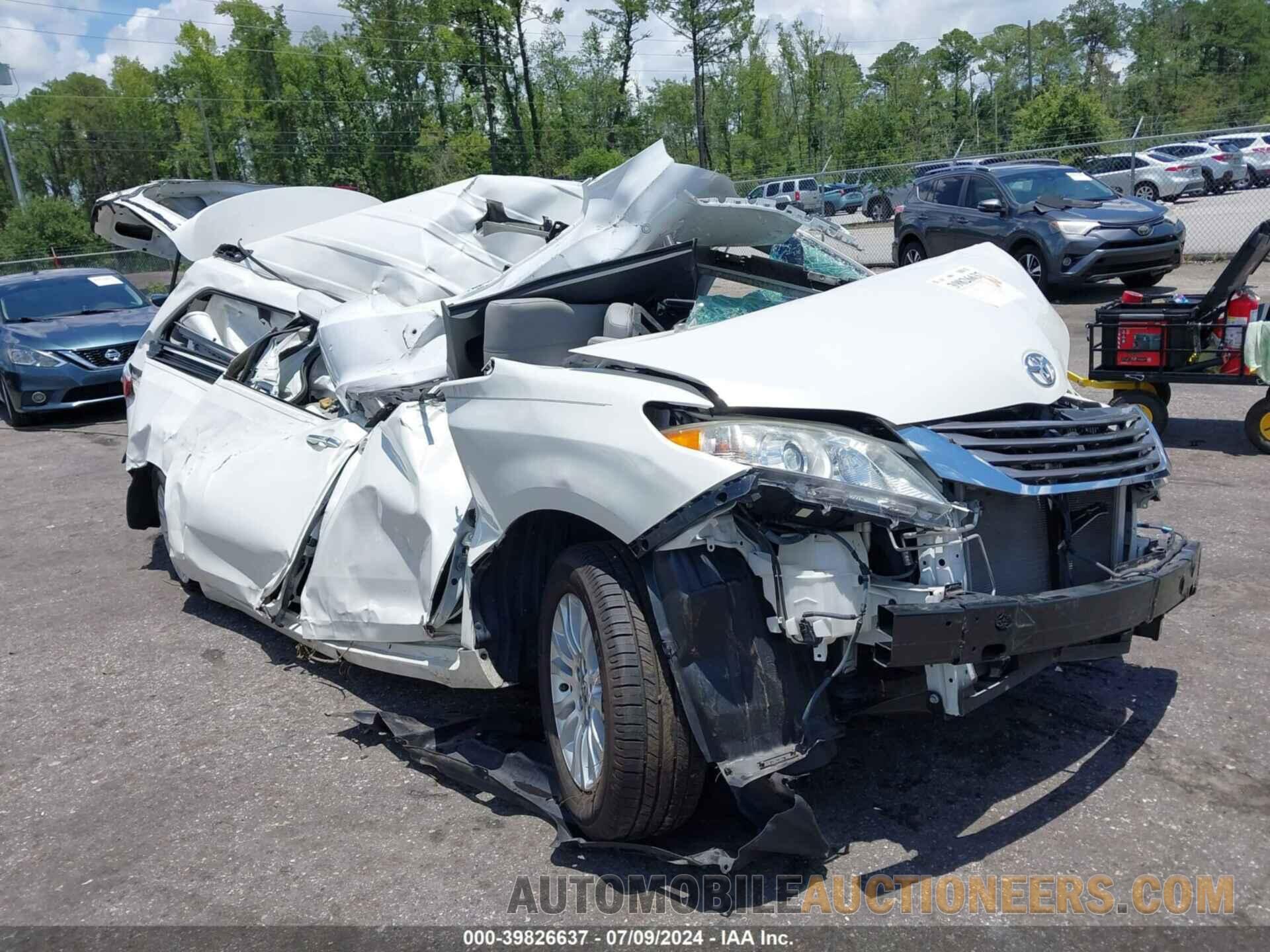 5TDYK3DC4GS748986 TOYOTA SIENNA 2016