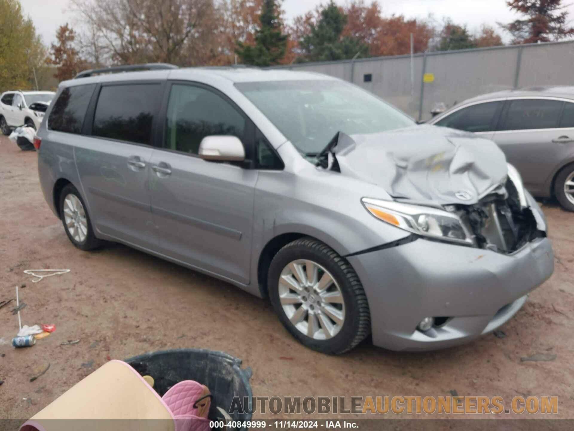 5TDYK3DC4GS749555 TOYOTA SIENNA 2016