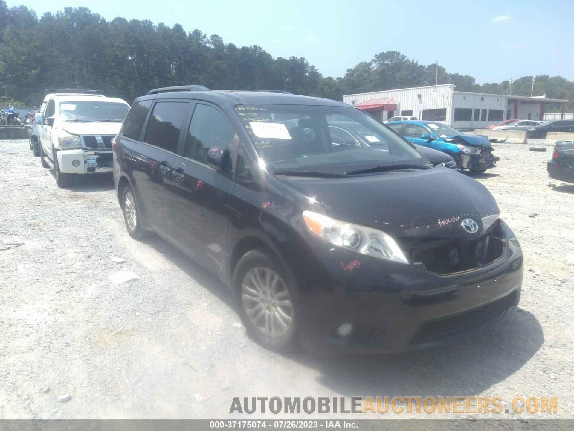 5TDYK3DC4GS759938 TOYOTA SIENNA 2016