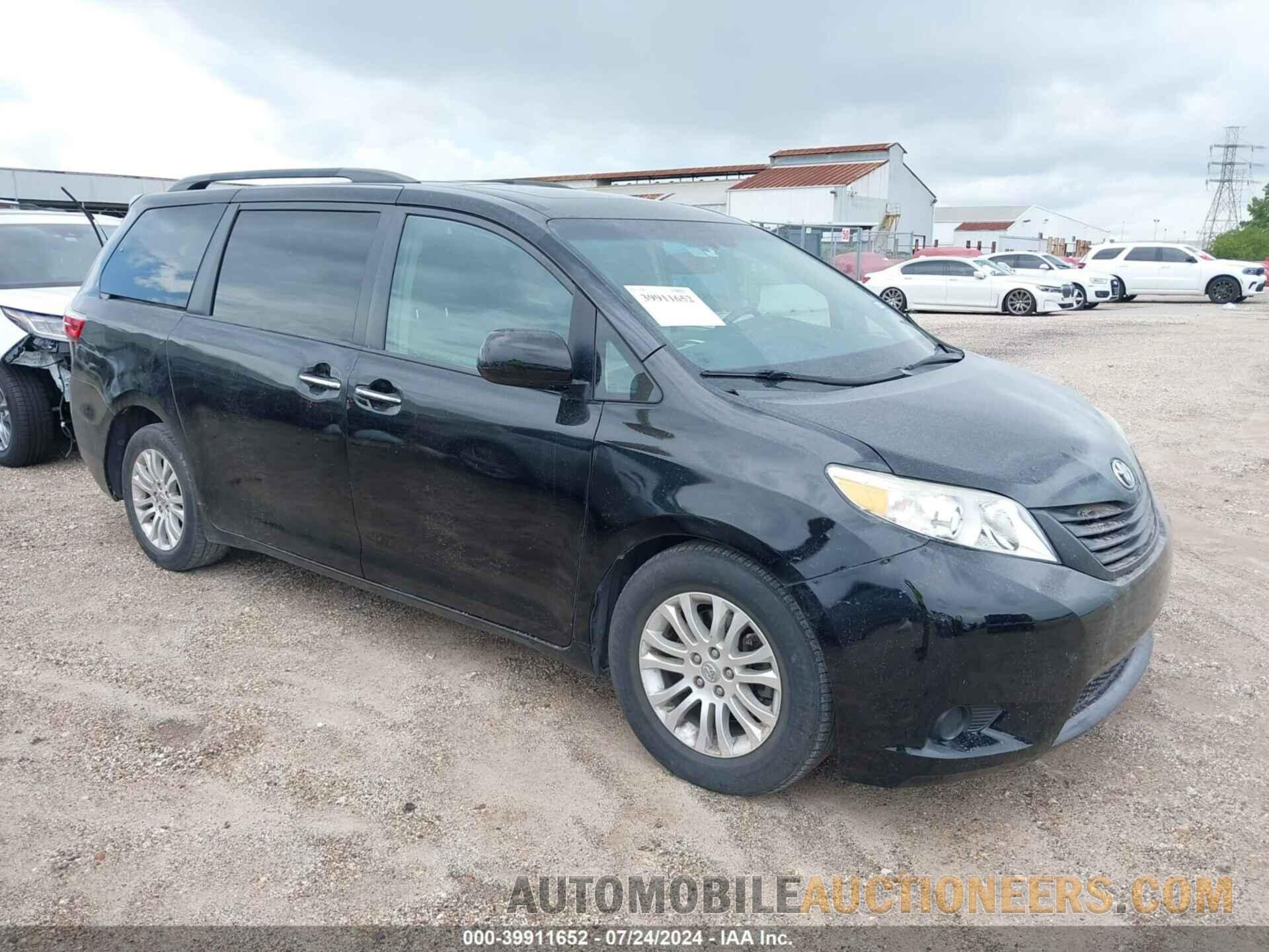 5TDYK3DC4GS762497 TOYOTA SIENNA 2016