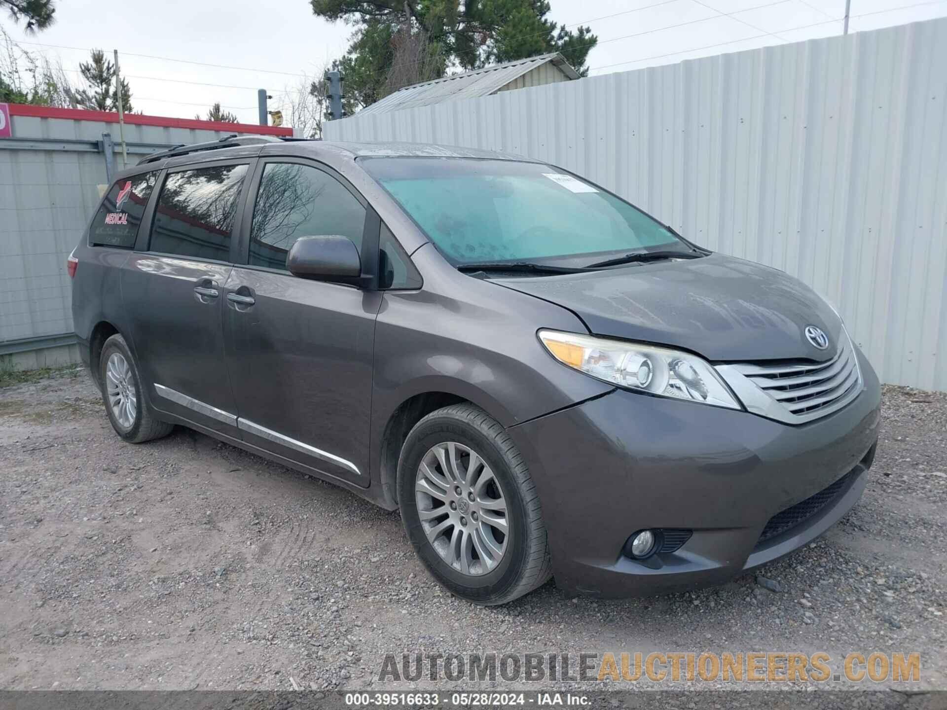 5TDYK3DC4GS766159 TOYOTA SIENNA 2016