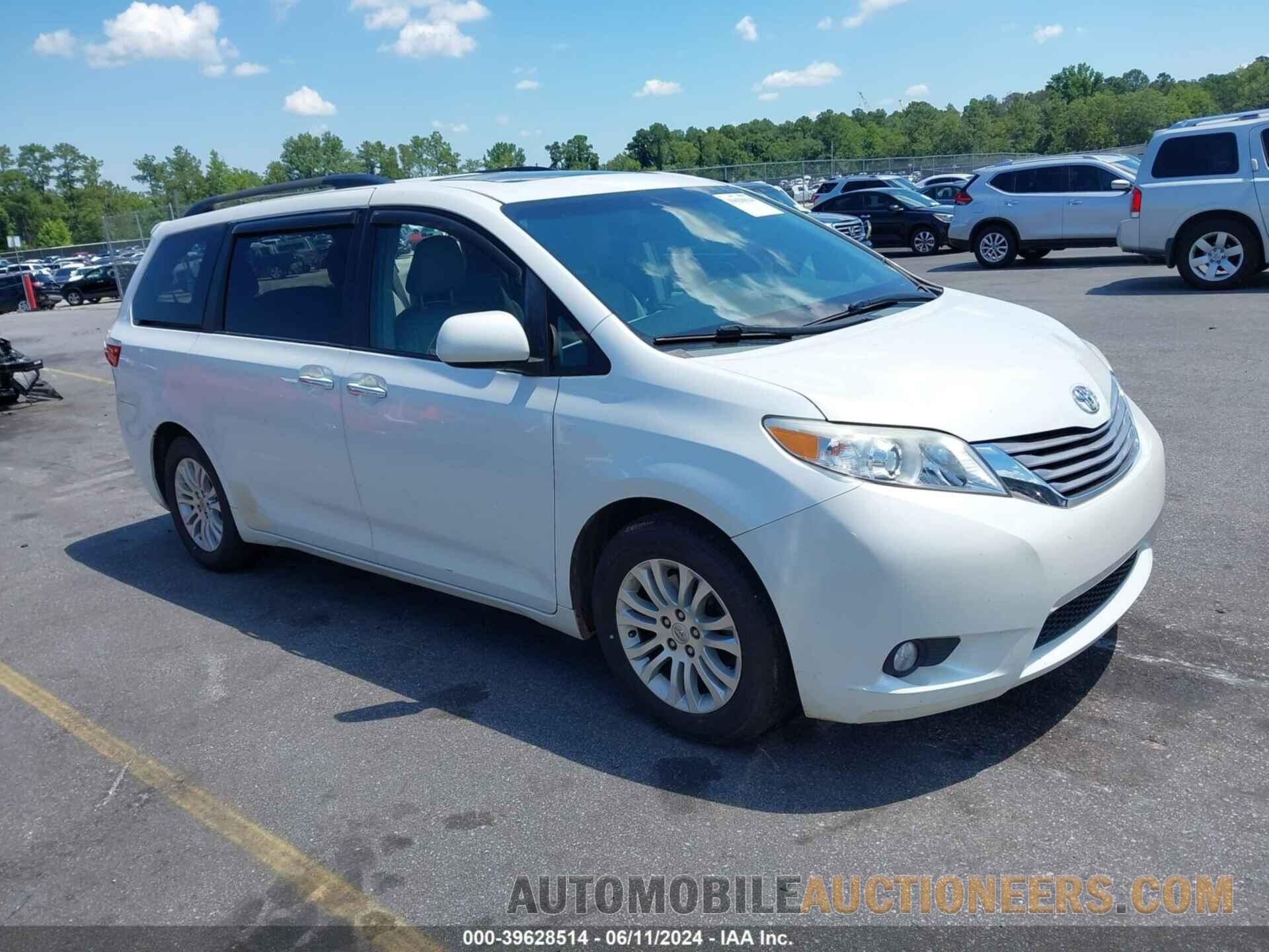 5TDYK3DC5FS542185 TOYOTA SIENNA 2015