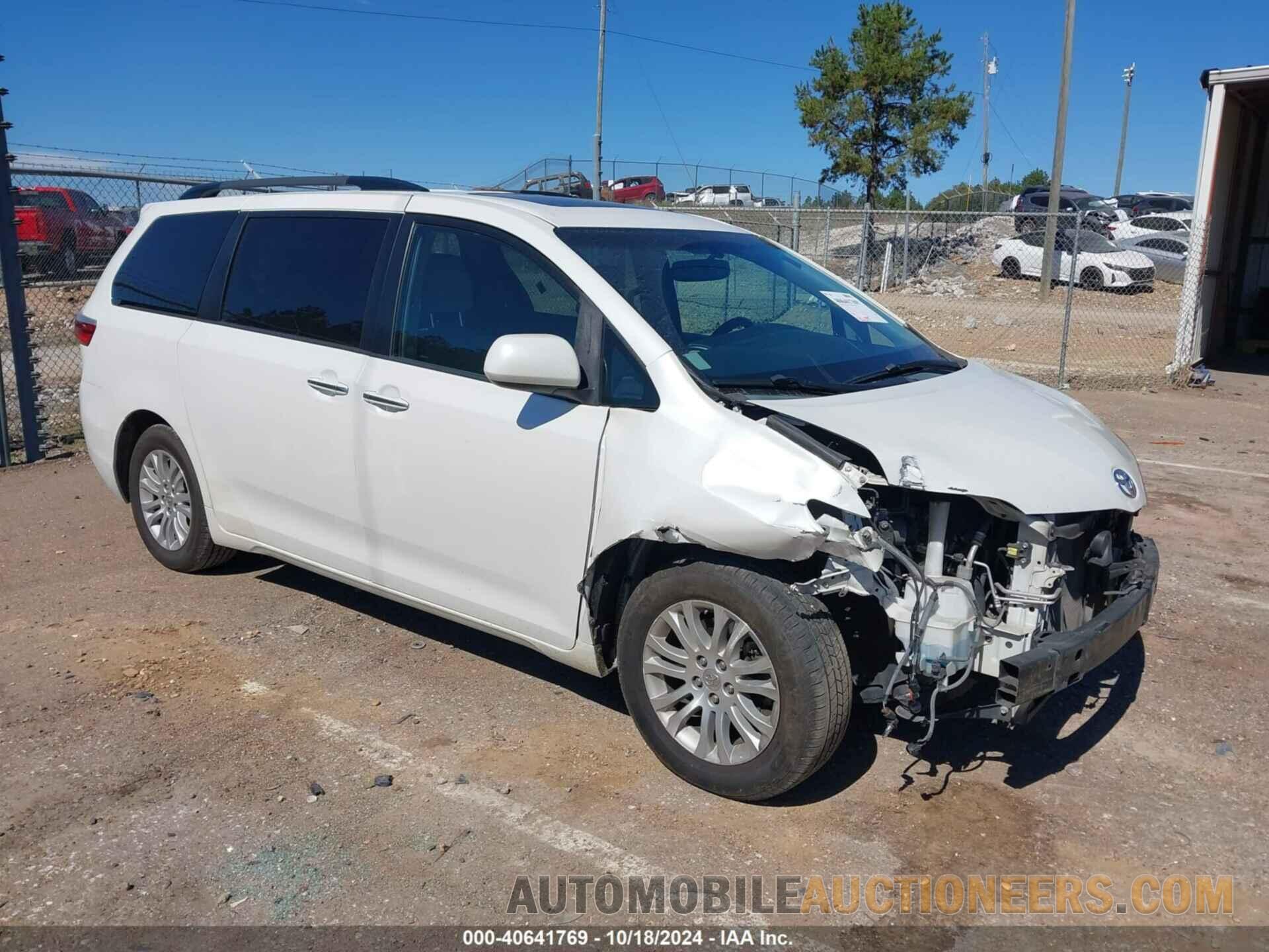 5TDYK3DC5FS545135 TOYOTA SIENNA 2015