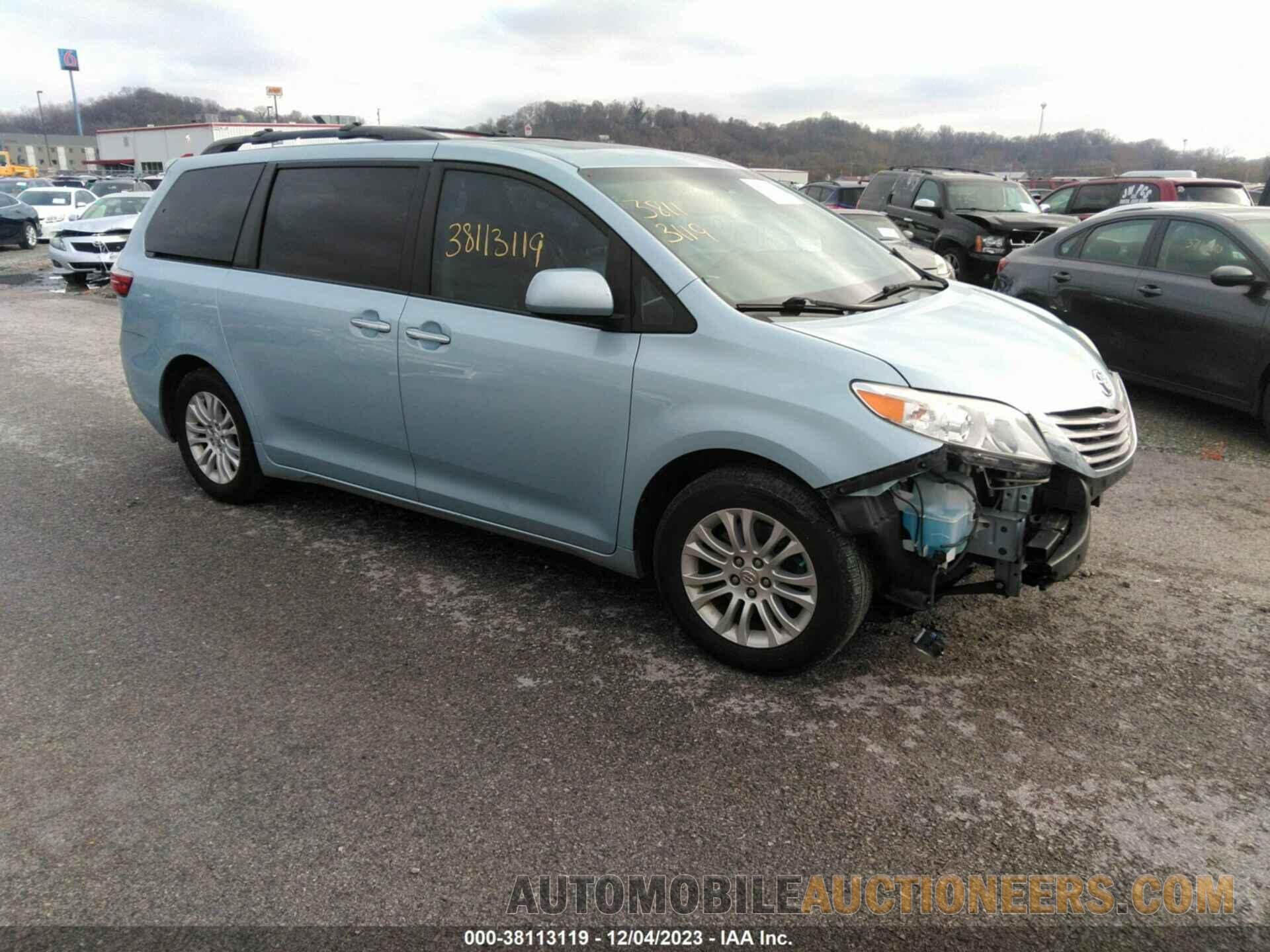 5TDYK3DC5FS565563 TOYOTA SIENNA 2015