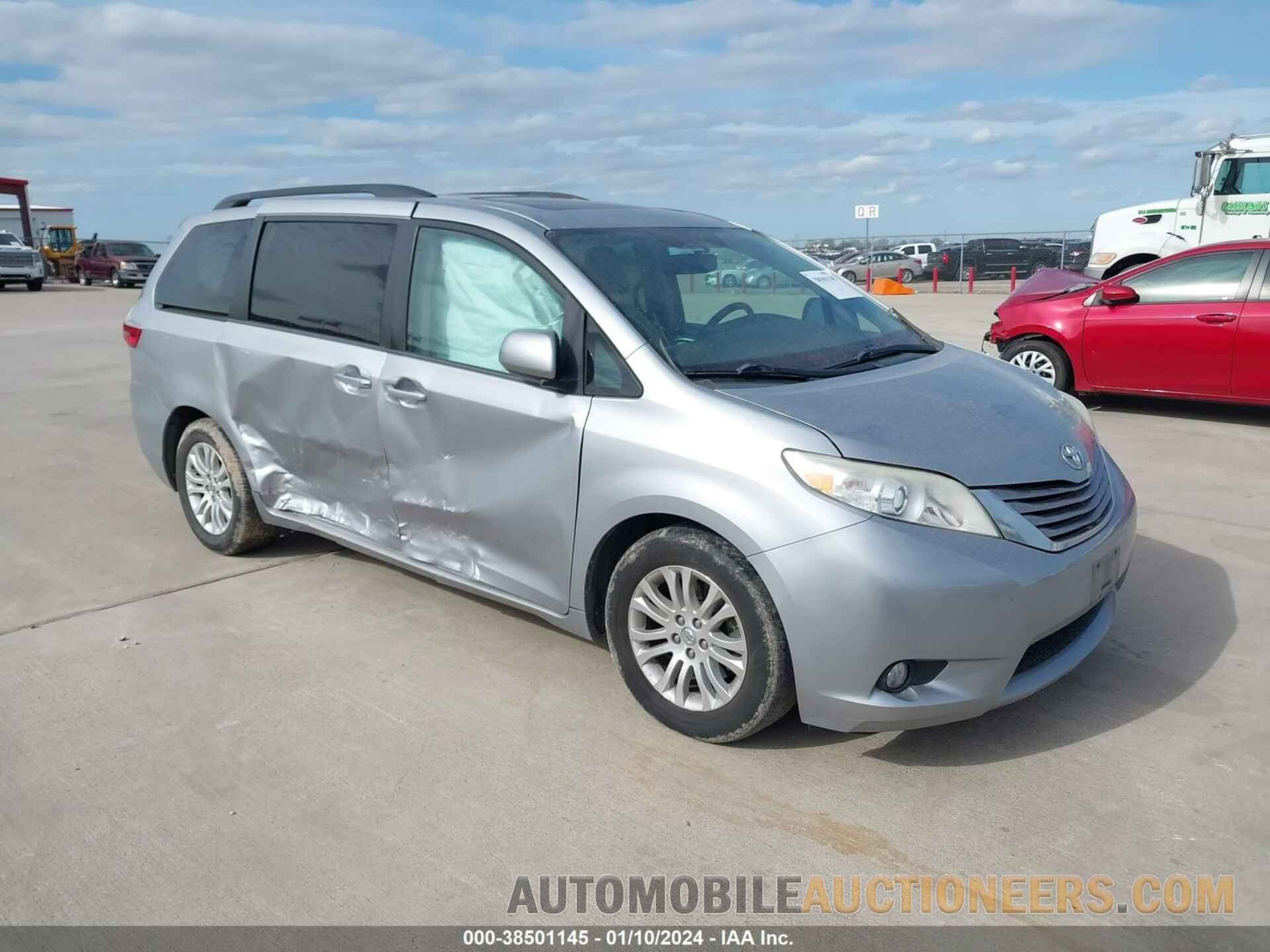 5TDYK3DC5FS580709 TOYOTA SIENNA 2015