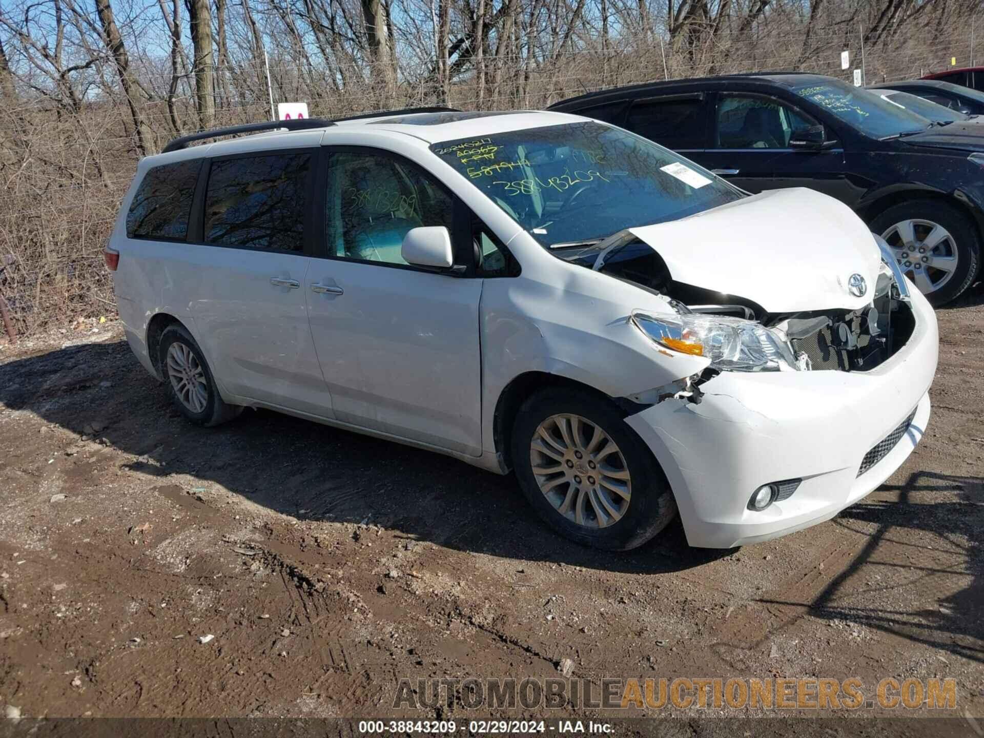 5TDYK3DC5FS587949 TOYOTA SIENNA 2015