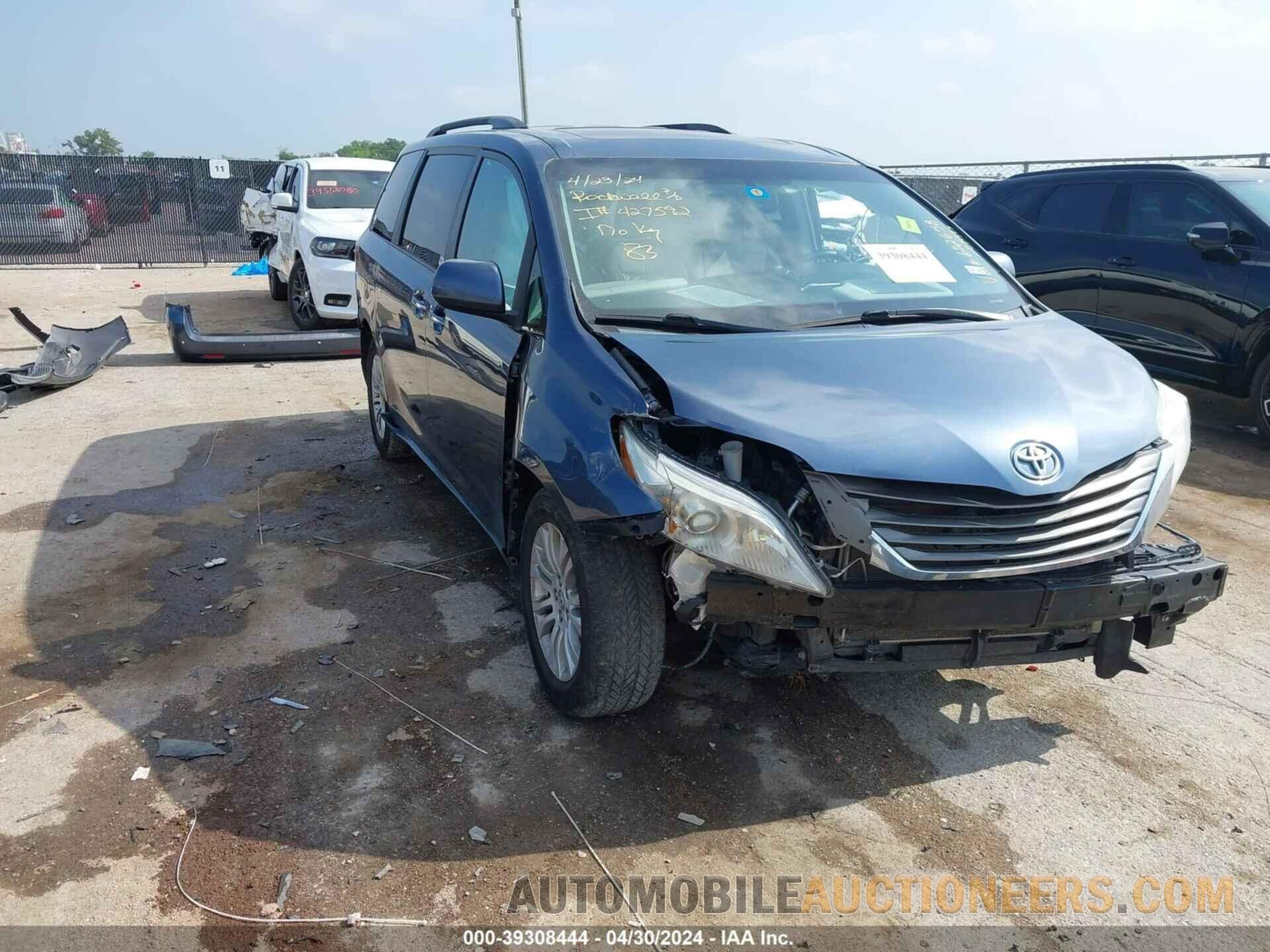 5TDYK3DC5FS602658 TOYOTA SIENNA 2015