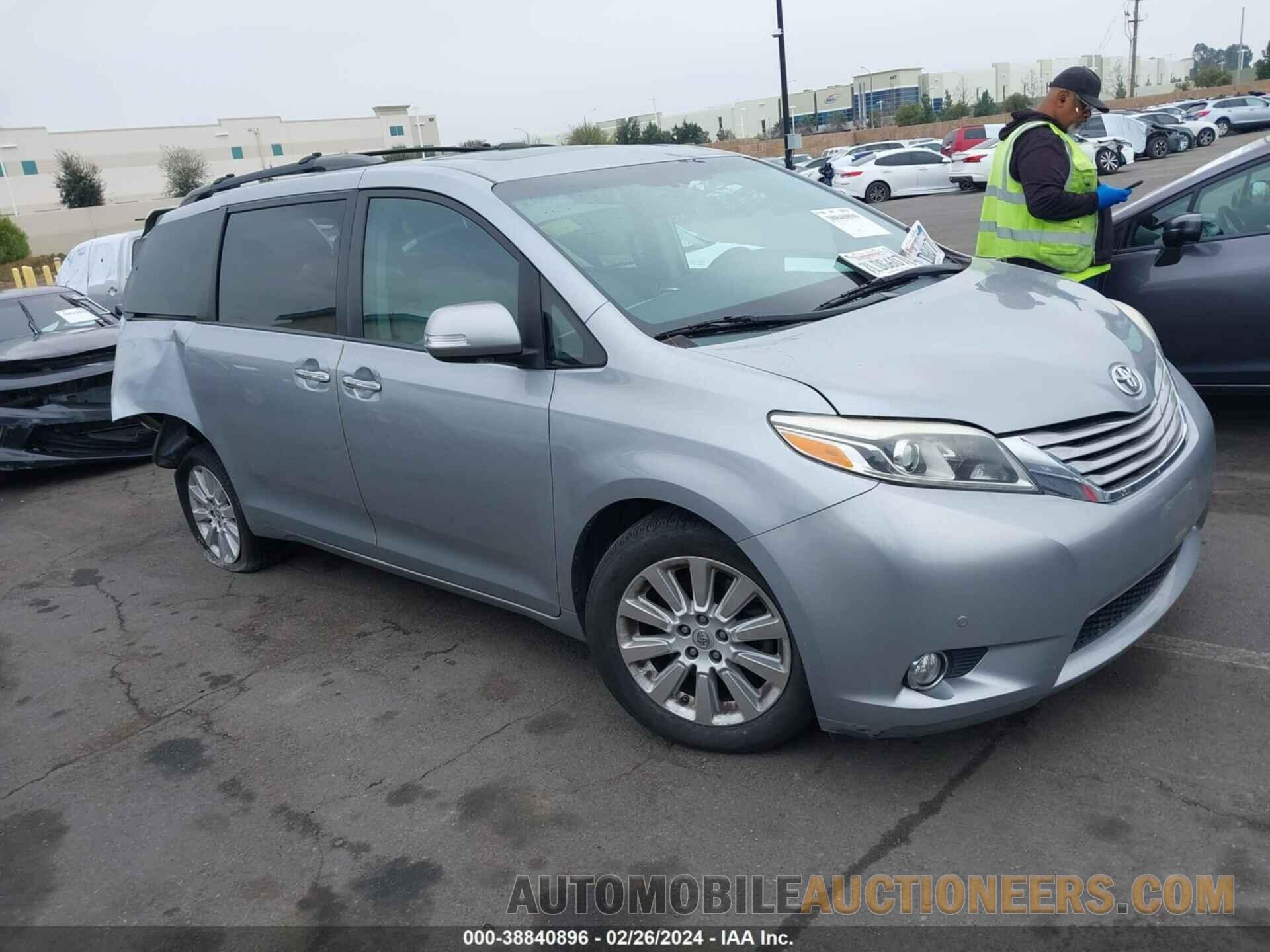 5TDYK3DC5FS603163 TOYOTA SIENNA 2015