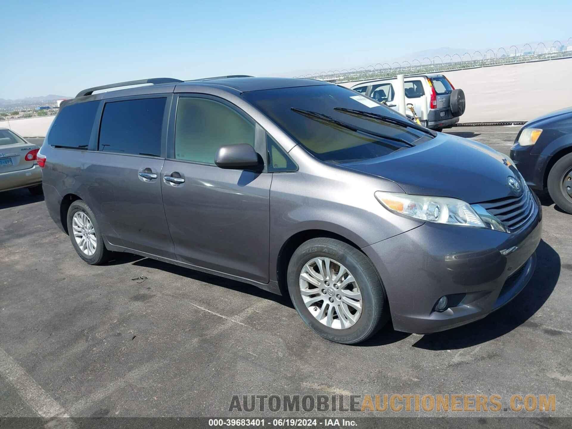 5TDYK3DC5FS606421 TOYOTA SIENNA 2015