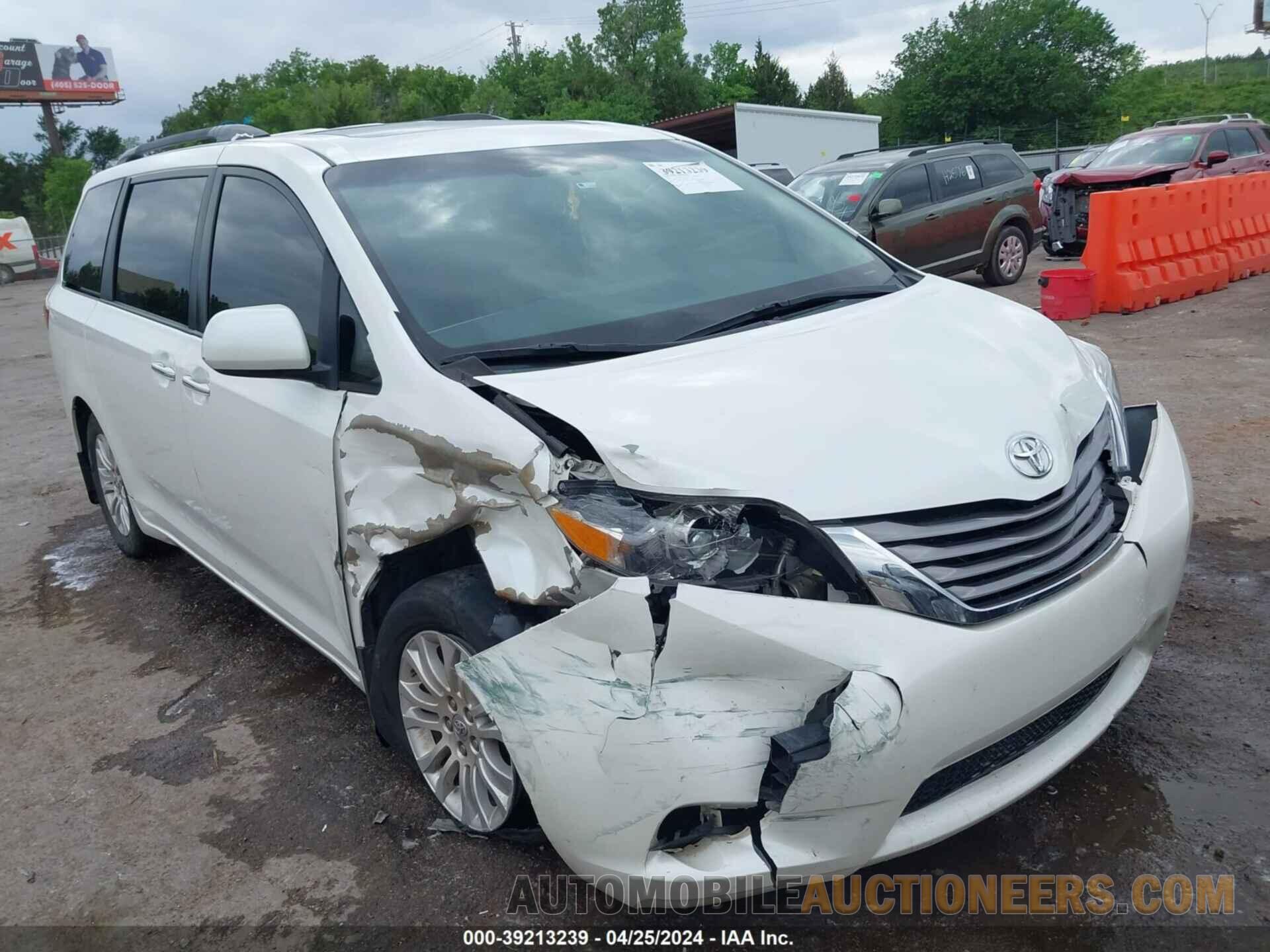 5TDYK3DC5FS620951 TOYOTA SIENNA 2015