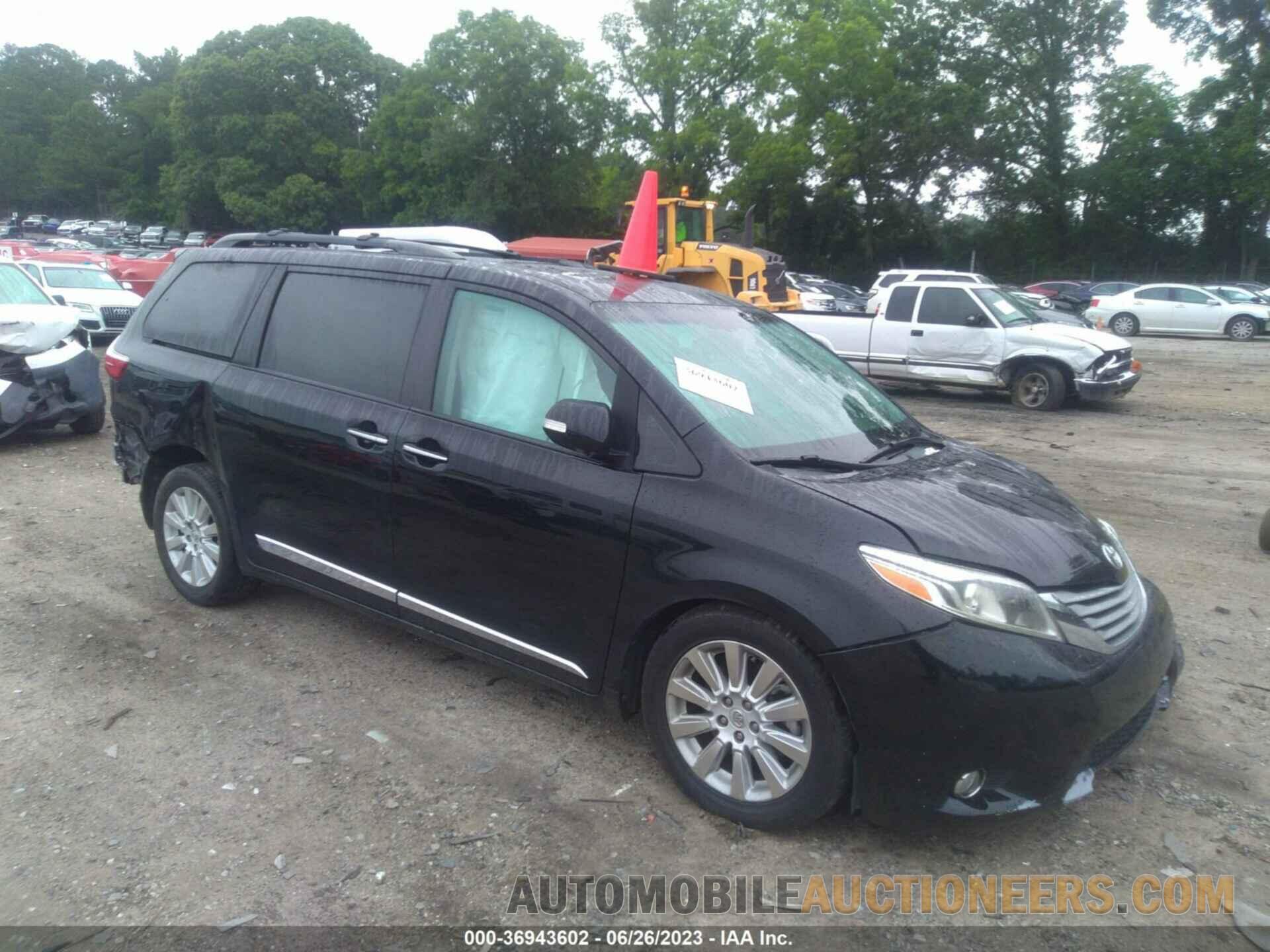 5TDYK3DC5FS634445 TOYOTA SIENNA 2015