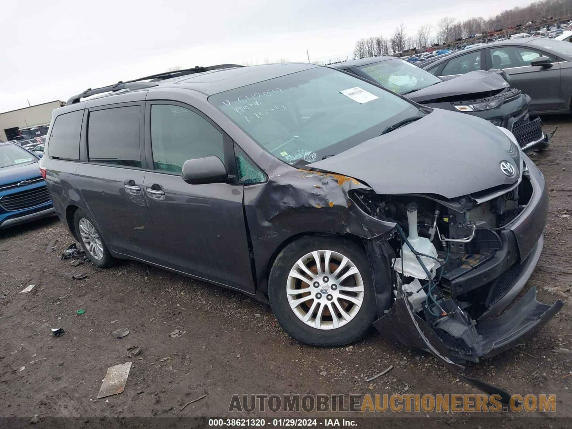 5TDYK3DC5FS642027 TOYOTA SIENNA 2015