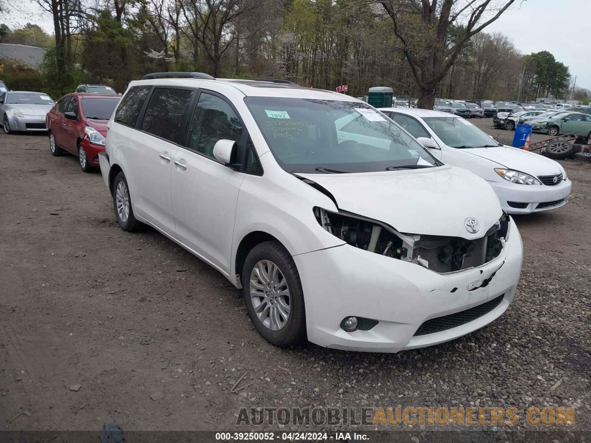 5TDYK3DC5FS652718 TOYOTA SIENNA 2015