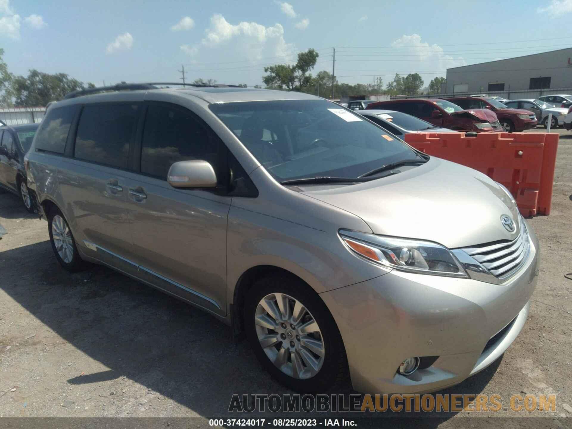 5TDYK3DC5FS670068 TOYOTA SIENNA 2015