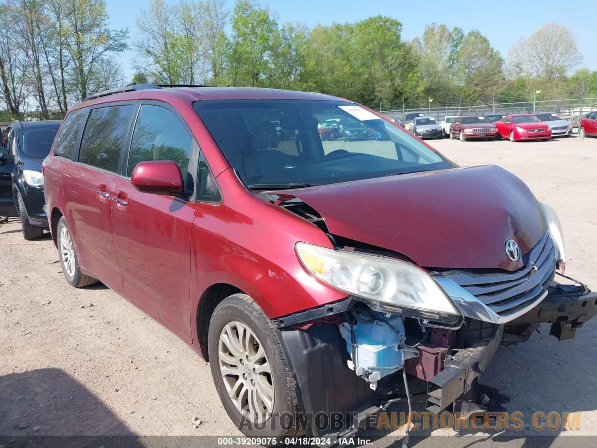 5TDYK3DC5FS671009 TOYOTA SIENNA 2015