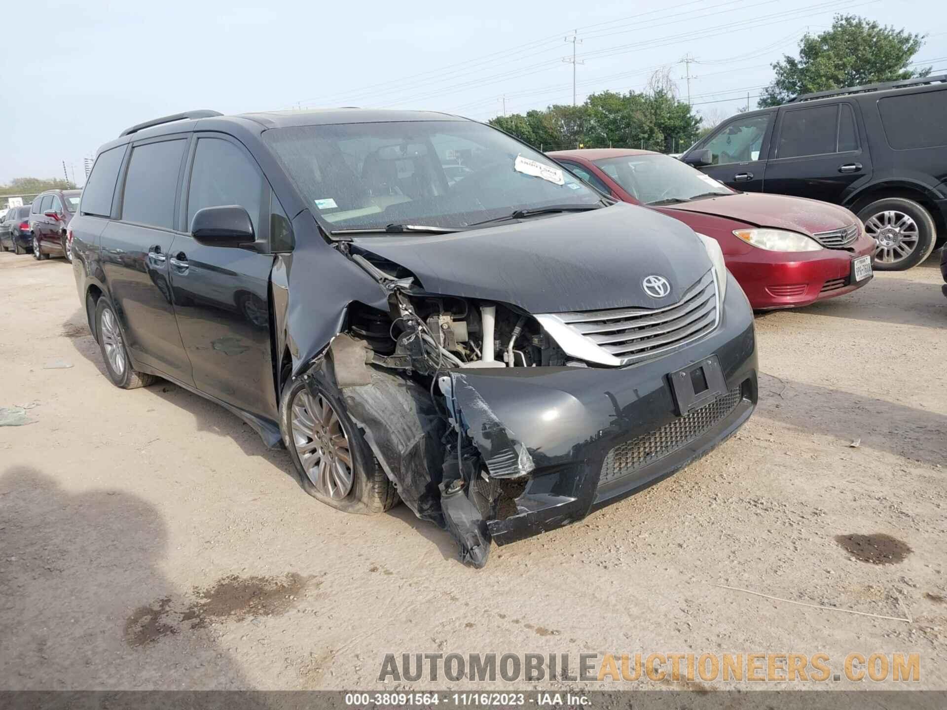 5TDYK3DC5FS677845 TOYOTA SIENNA 2015