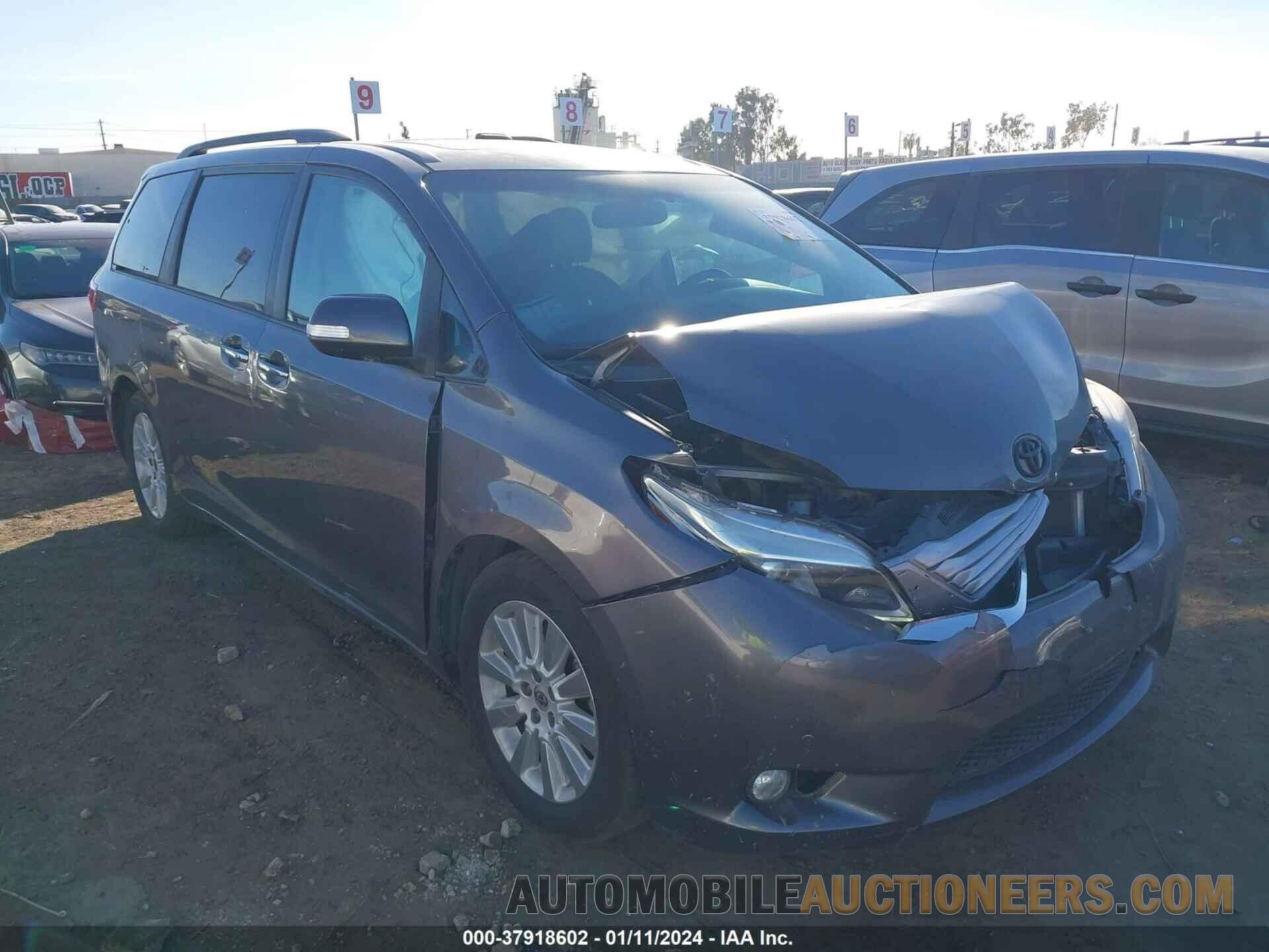 5TDYK3DC5FS689347 TOYOTA SIENNA 2015