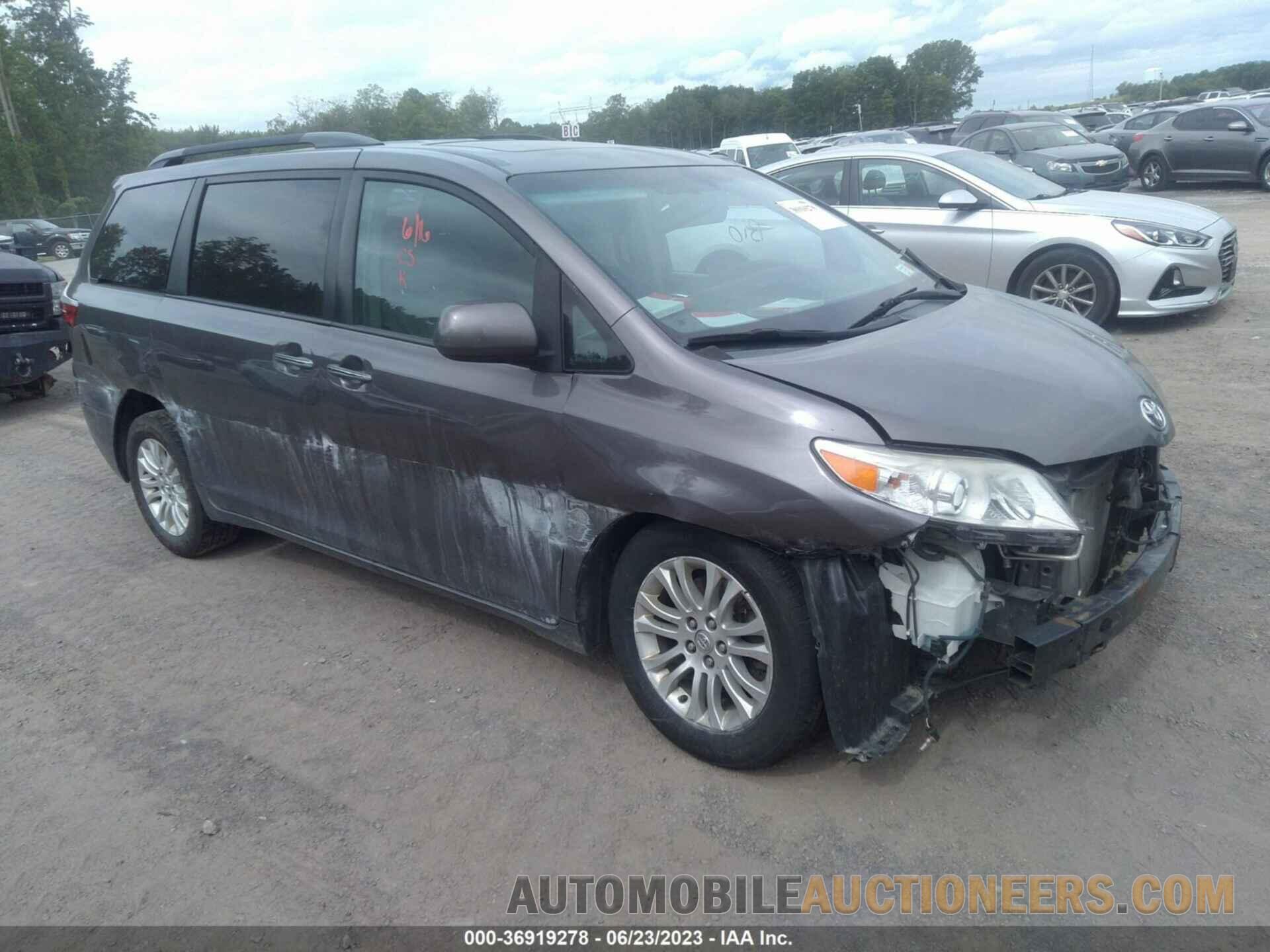 5TDYK3DC5GS718315 TOYOTA SIENNA 2016