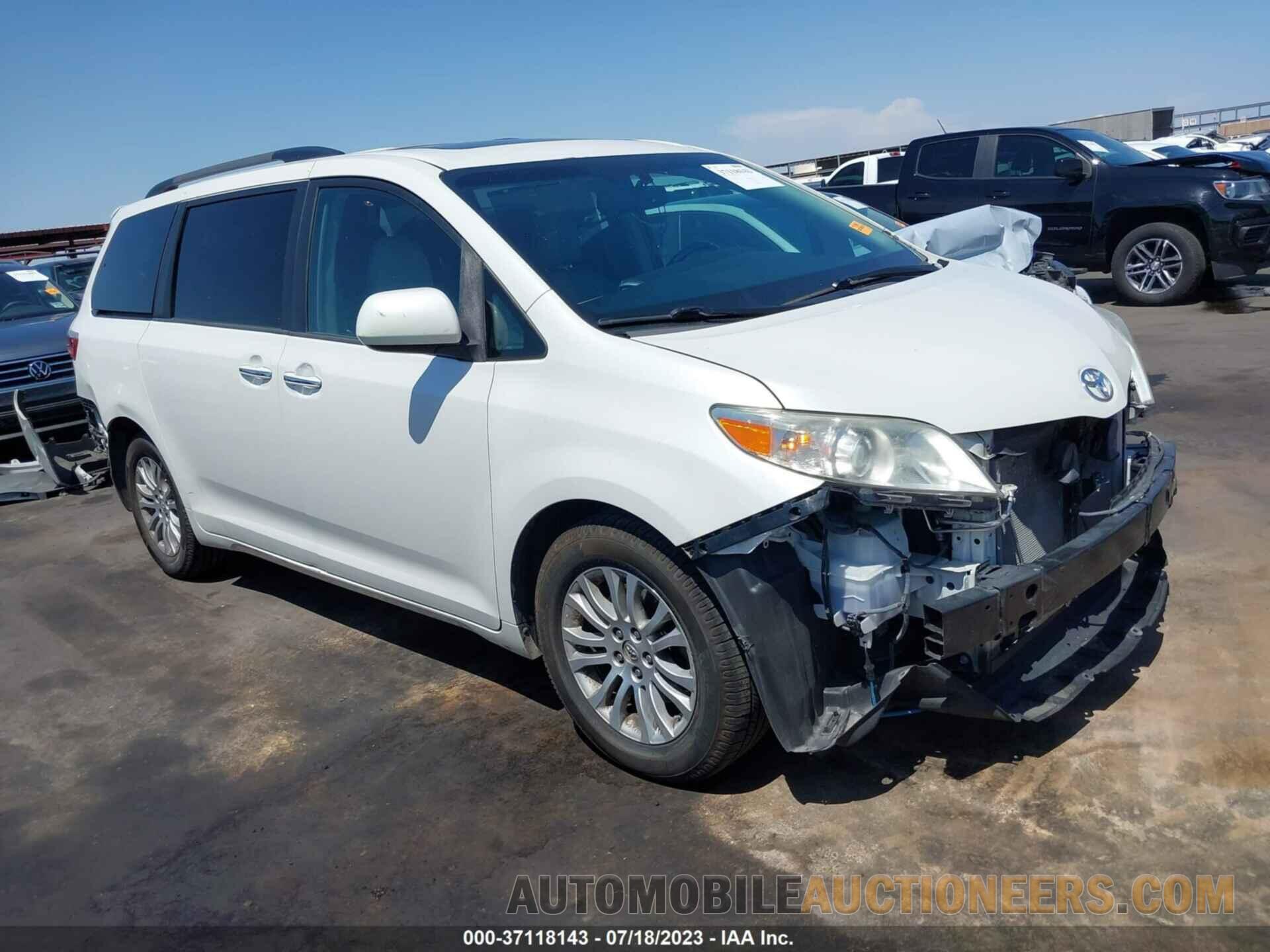 5TDYK3DC5GS755493 TOYOTA SIENNA 2016