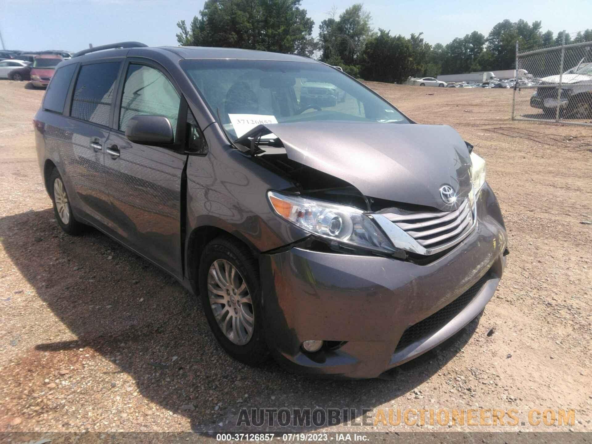 5TDYK3DC5GS758510 TOYOTA SIENNA 2016